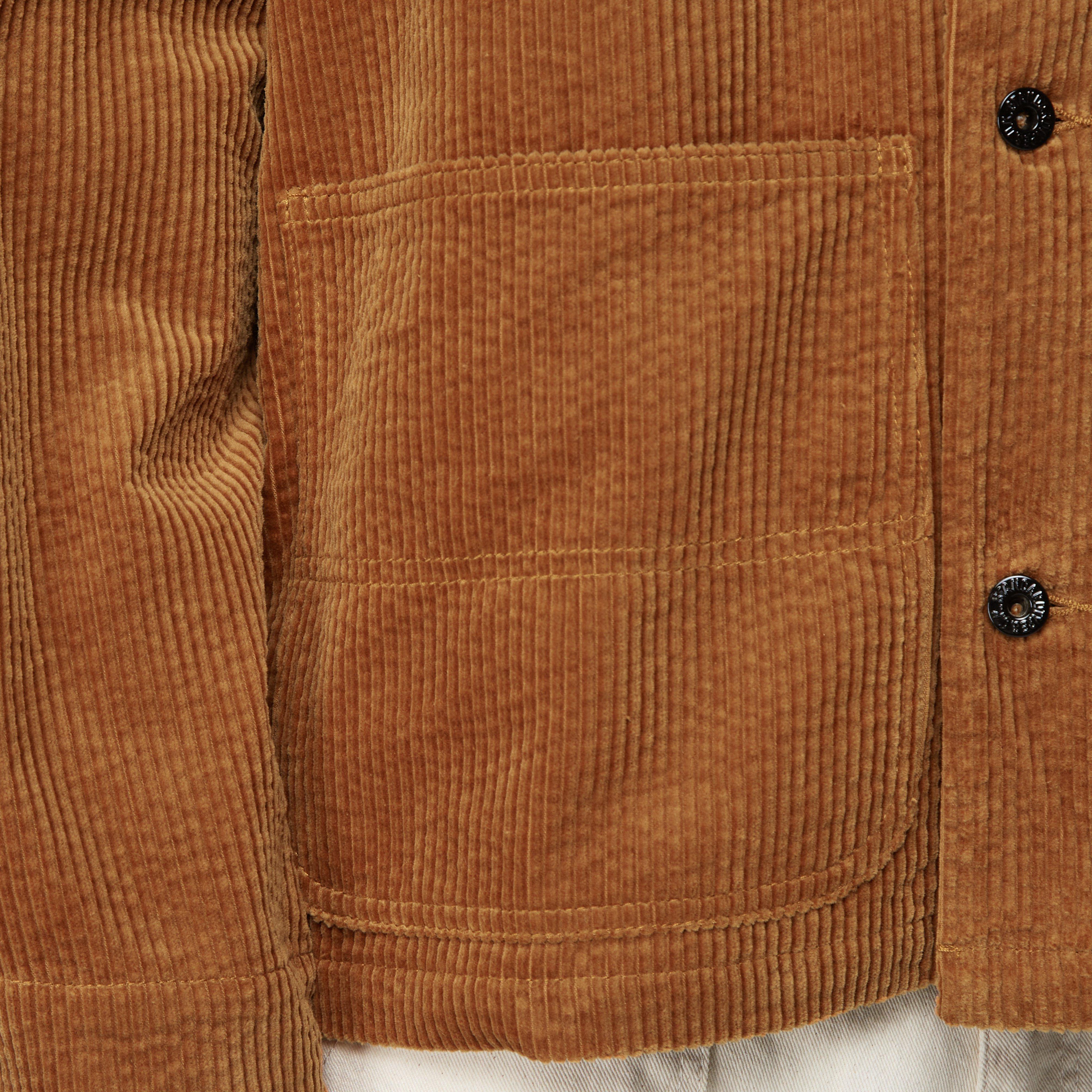 Standardtypes V-Neck Corduroy Work Jacket