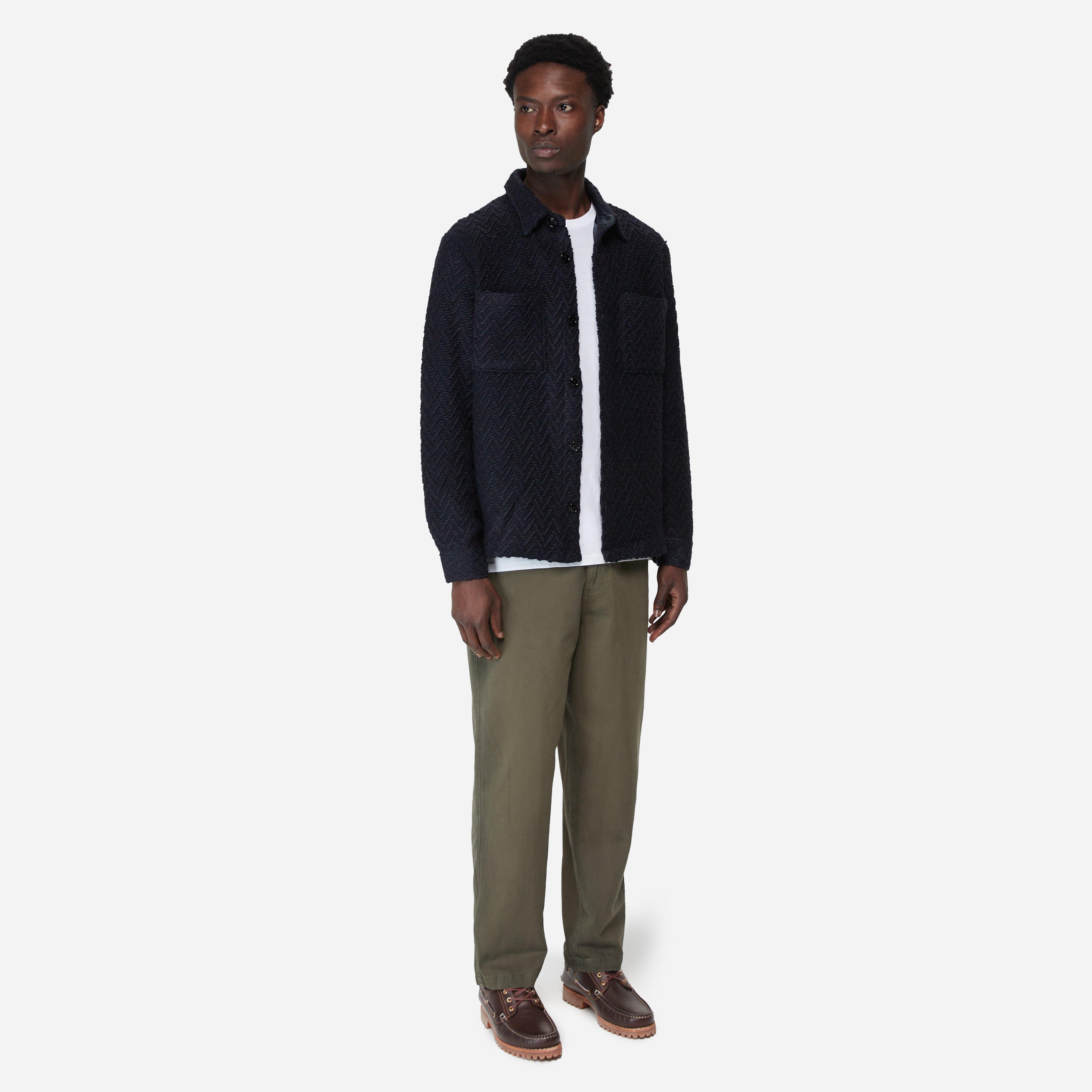 Portuguese Flannel Knit Overshirt