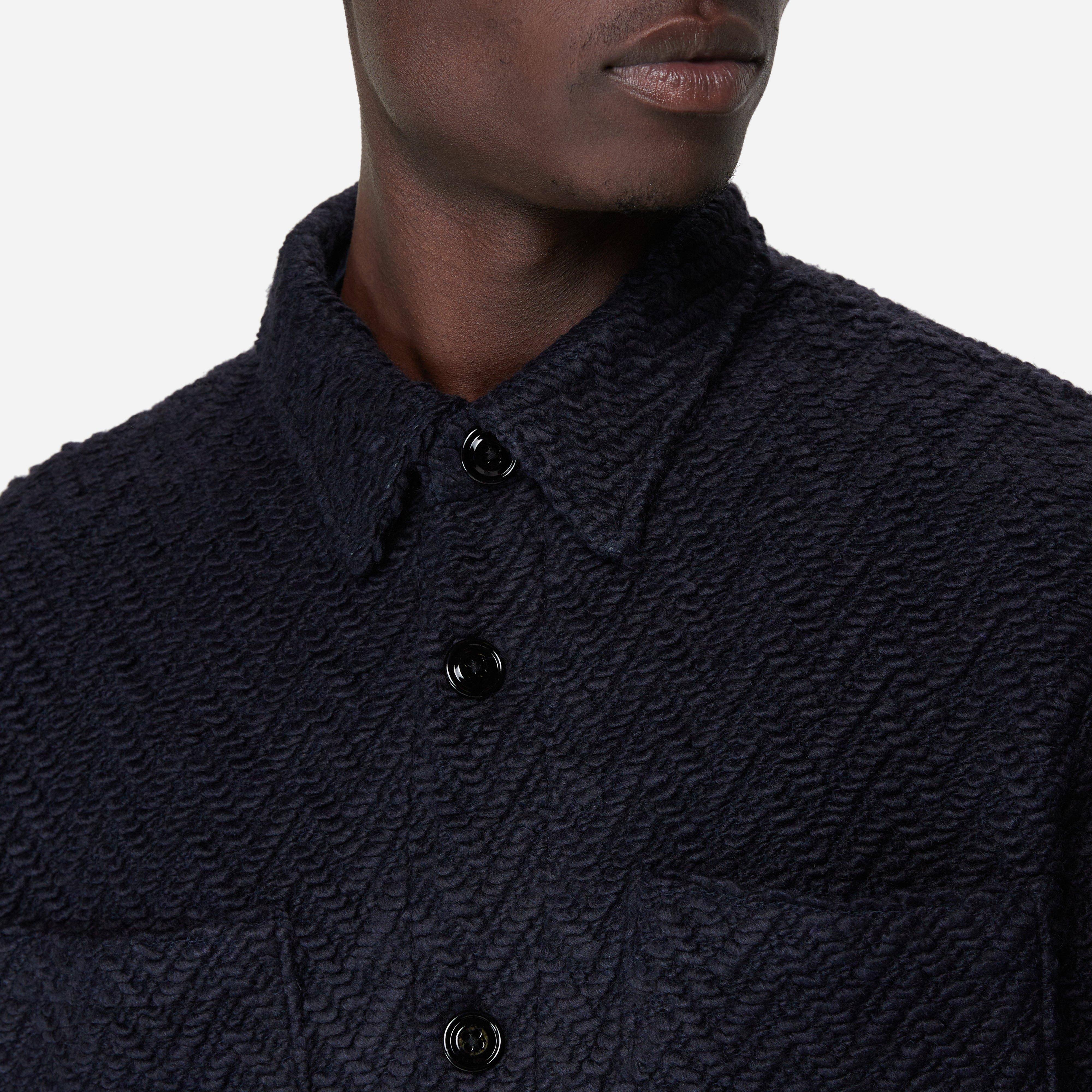 Portuguese Flannel Knit Overshirt