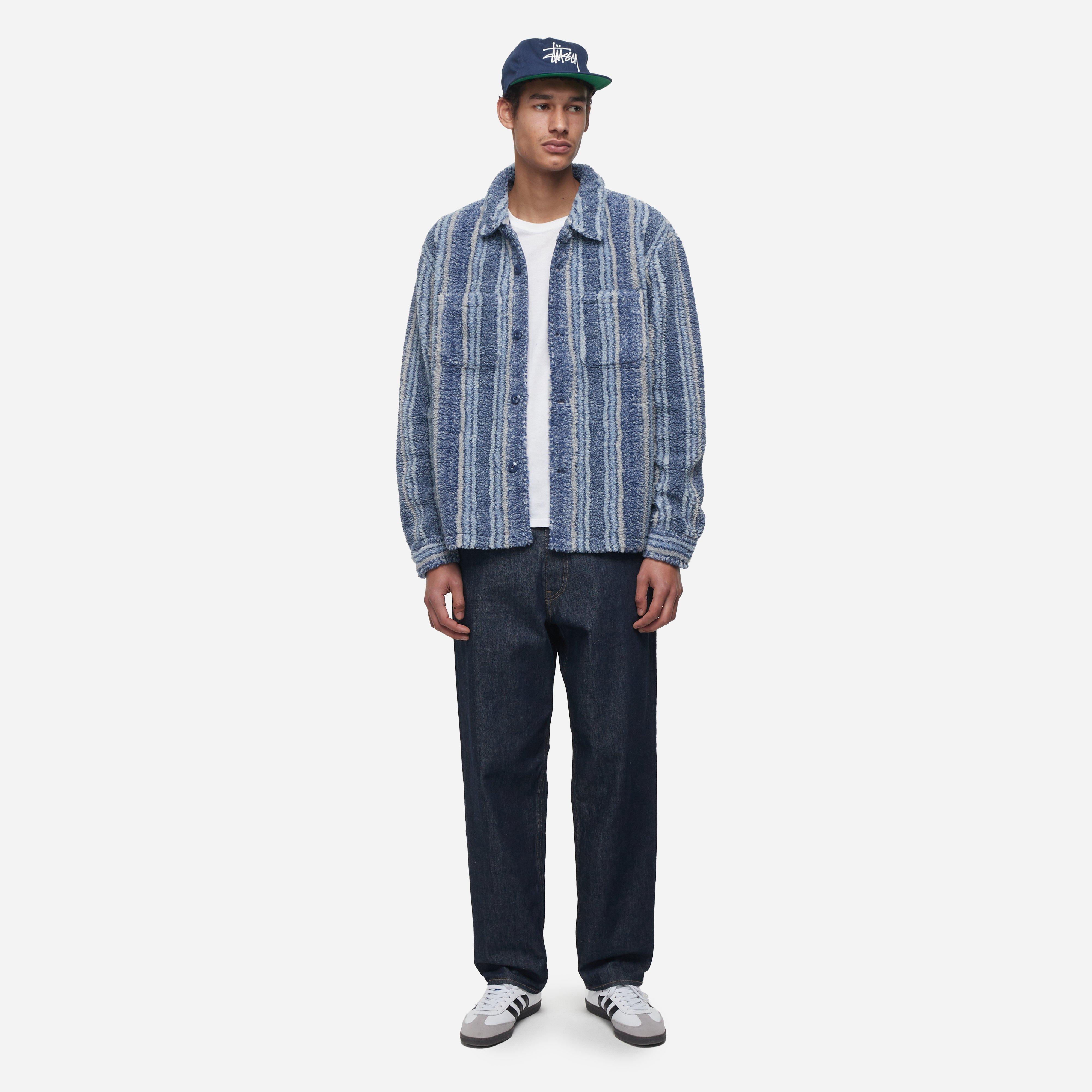 Stussy Striped Sherpa Shirt