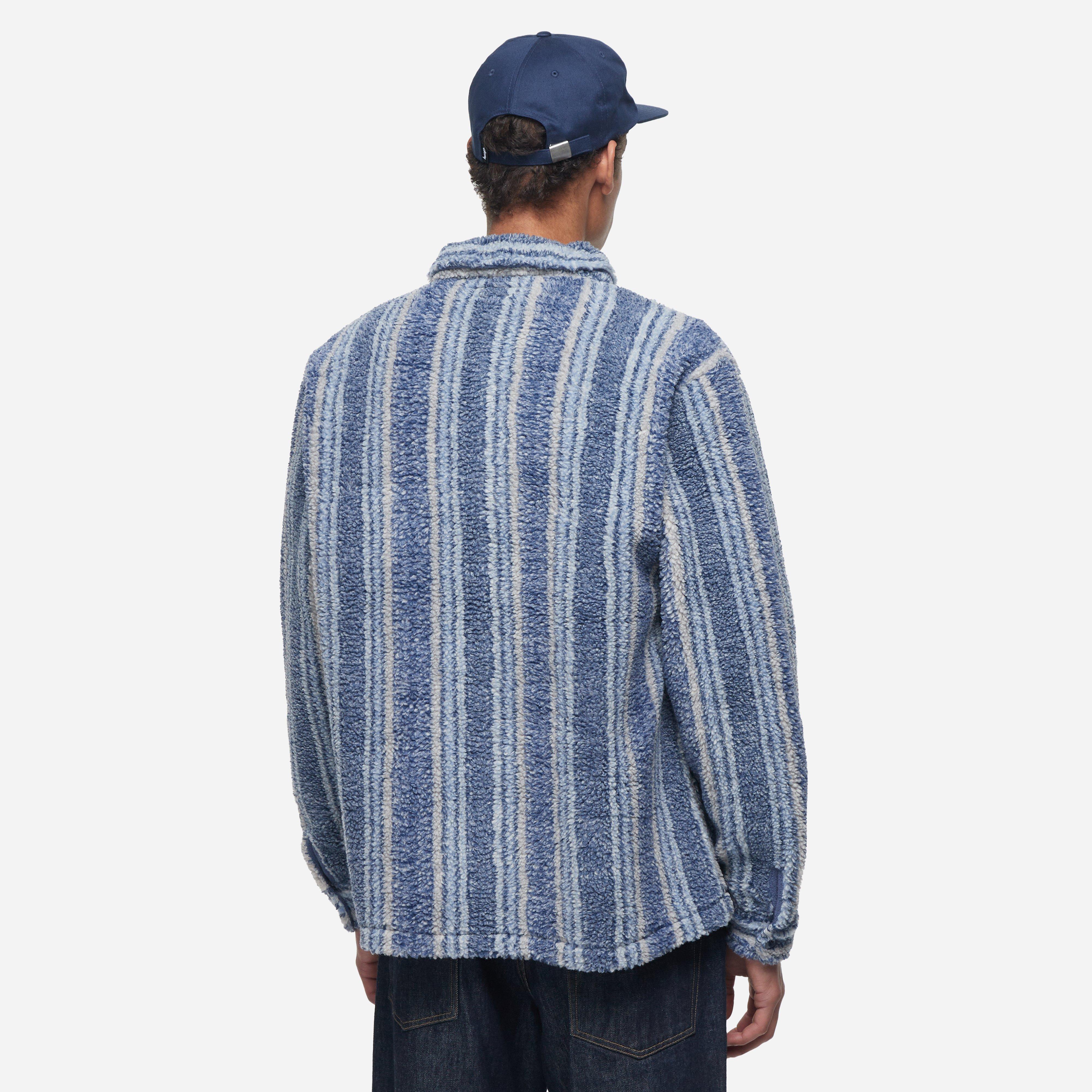 Stussy Striped Sherpa Shirt