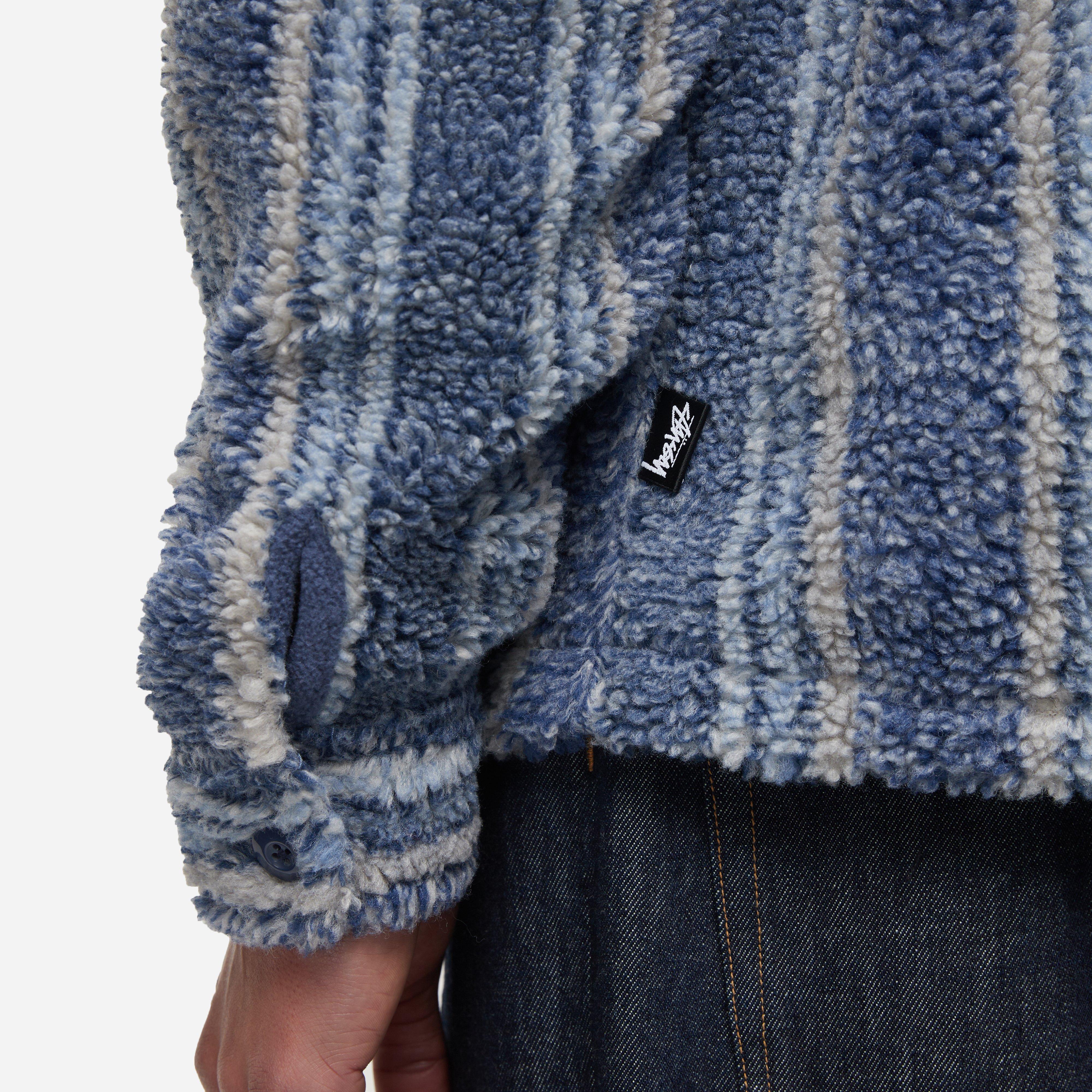 Stussy Striped Sherpa Shirt