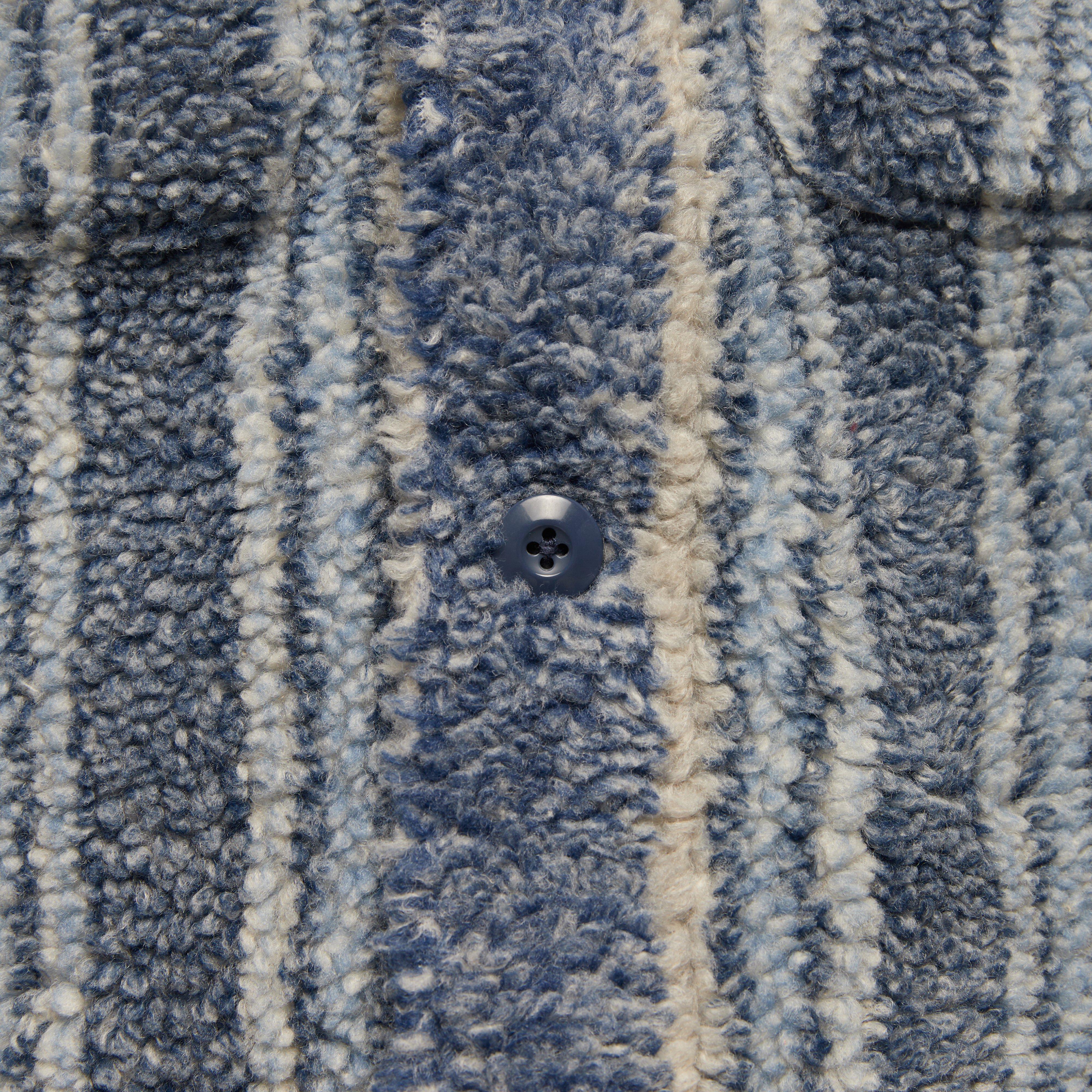 Stussy Striped Sherpa Shirt