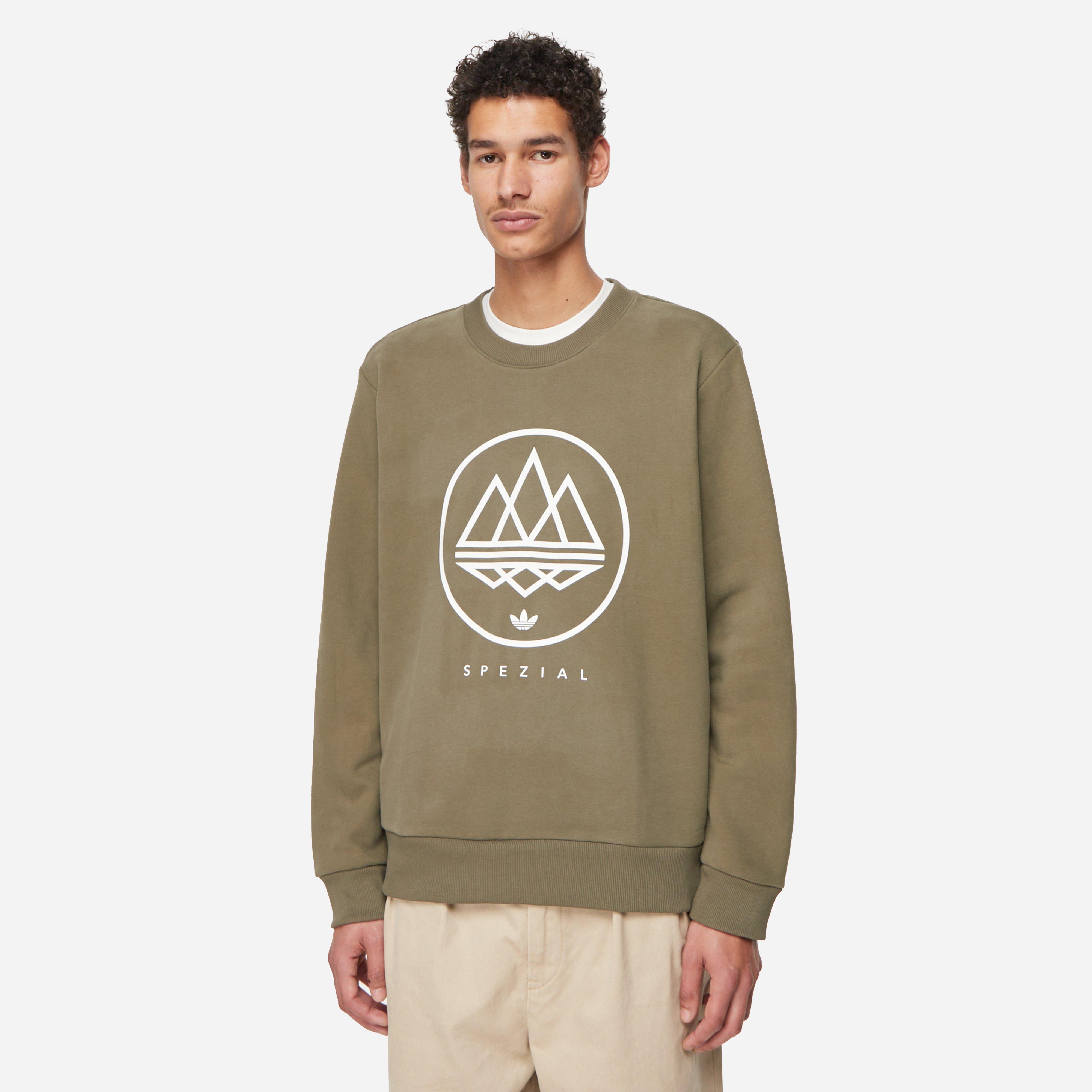 Green adidas SPEZIAL Modtrefoil Sweatshirt | HIP