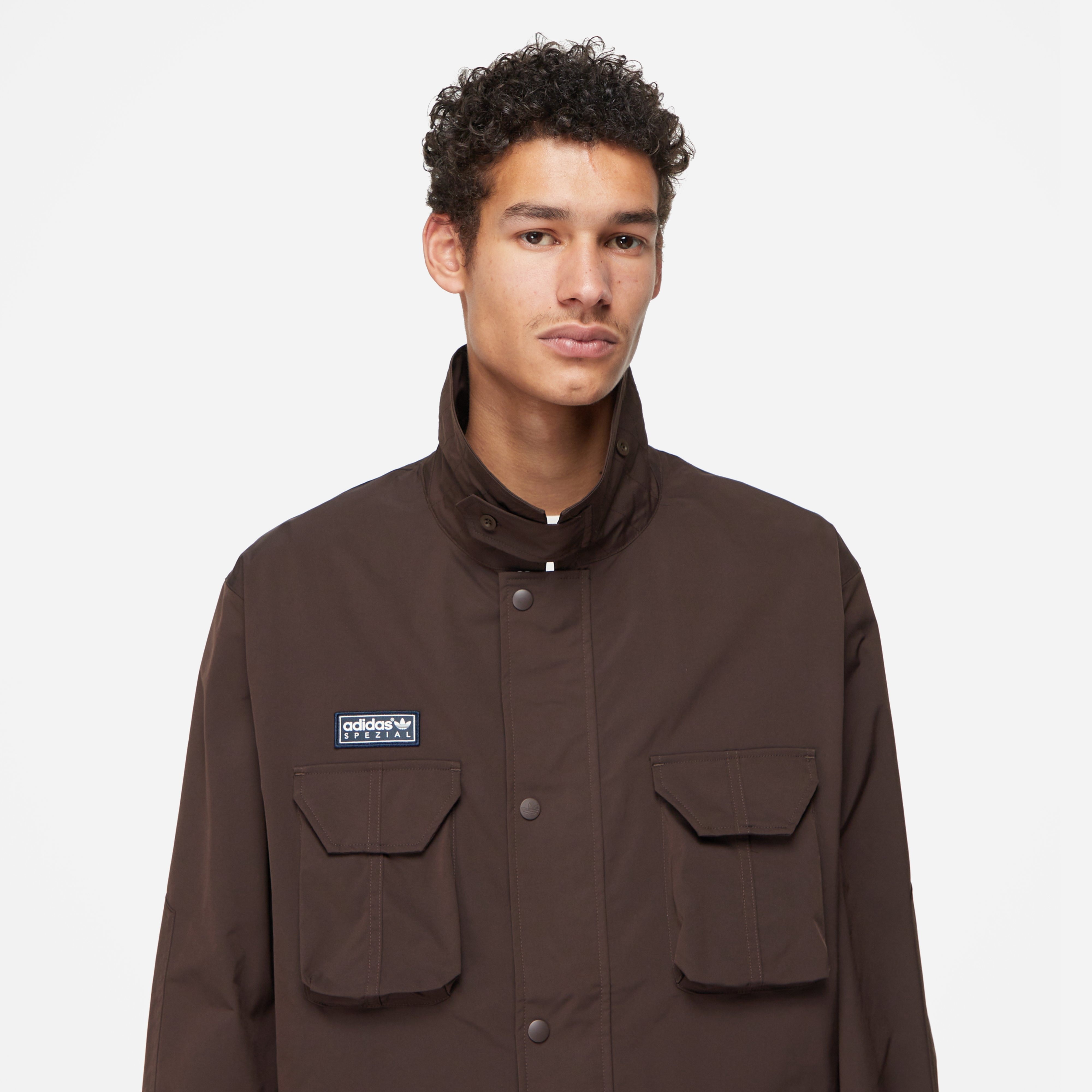 Brown adidas SPEZIAL Haslingden Jacket | HIP
