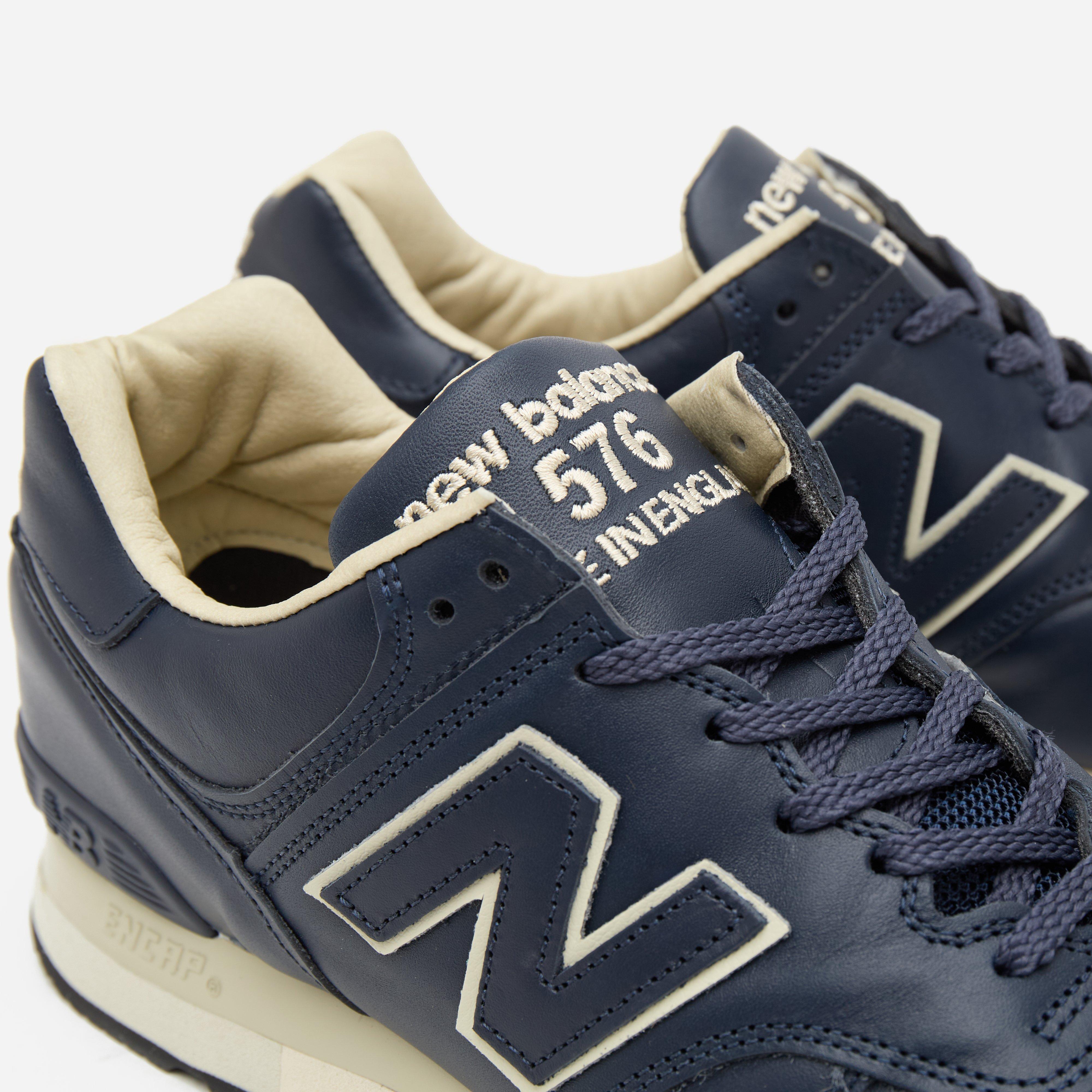 Navy New Balance 576 Made in UK | HIP