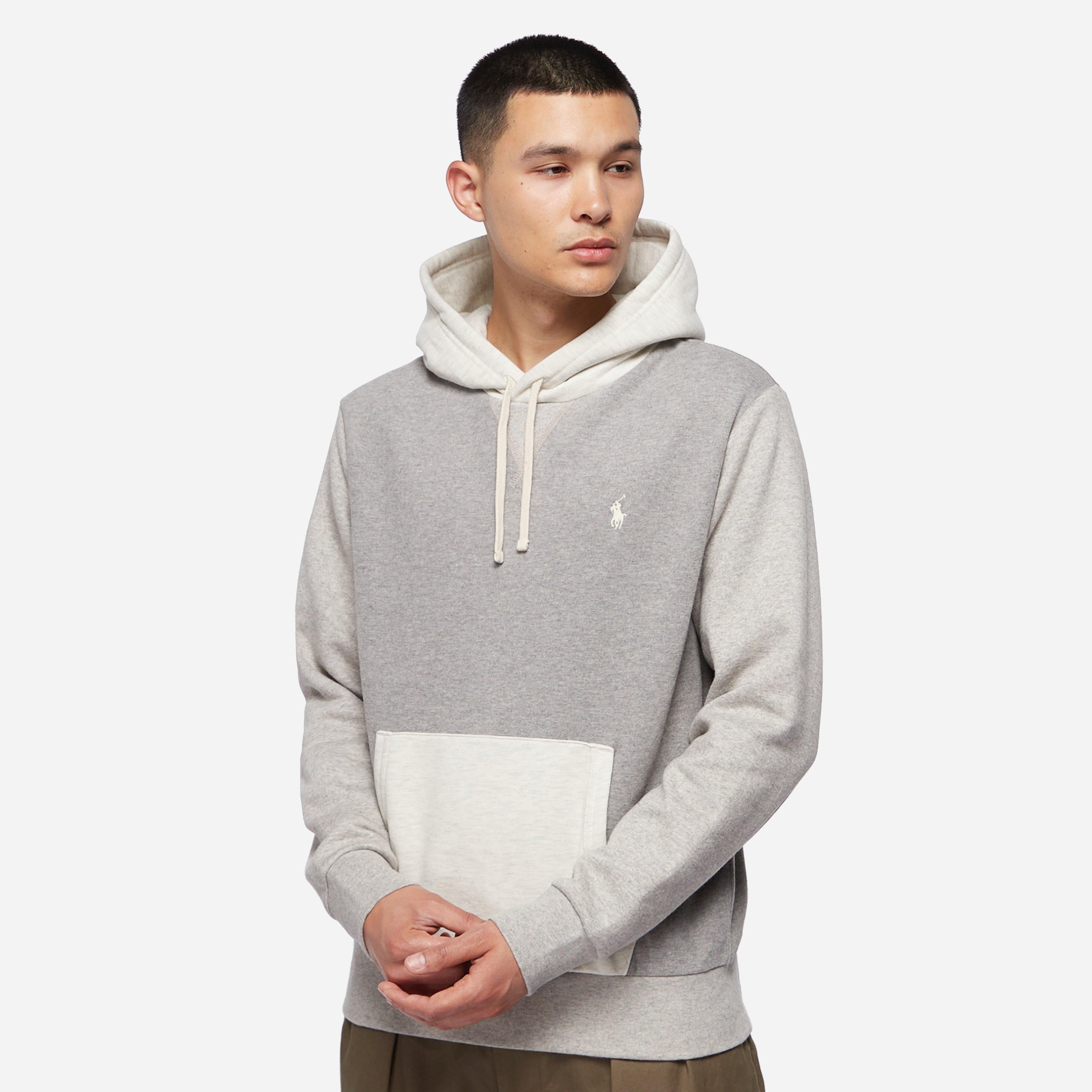 grey polo ralph lauren hoodie