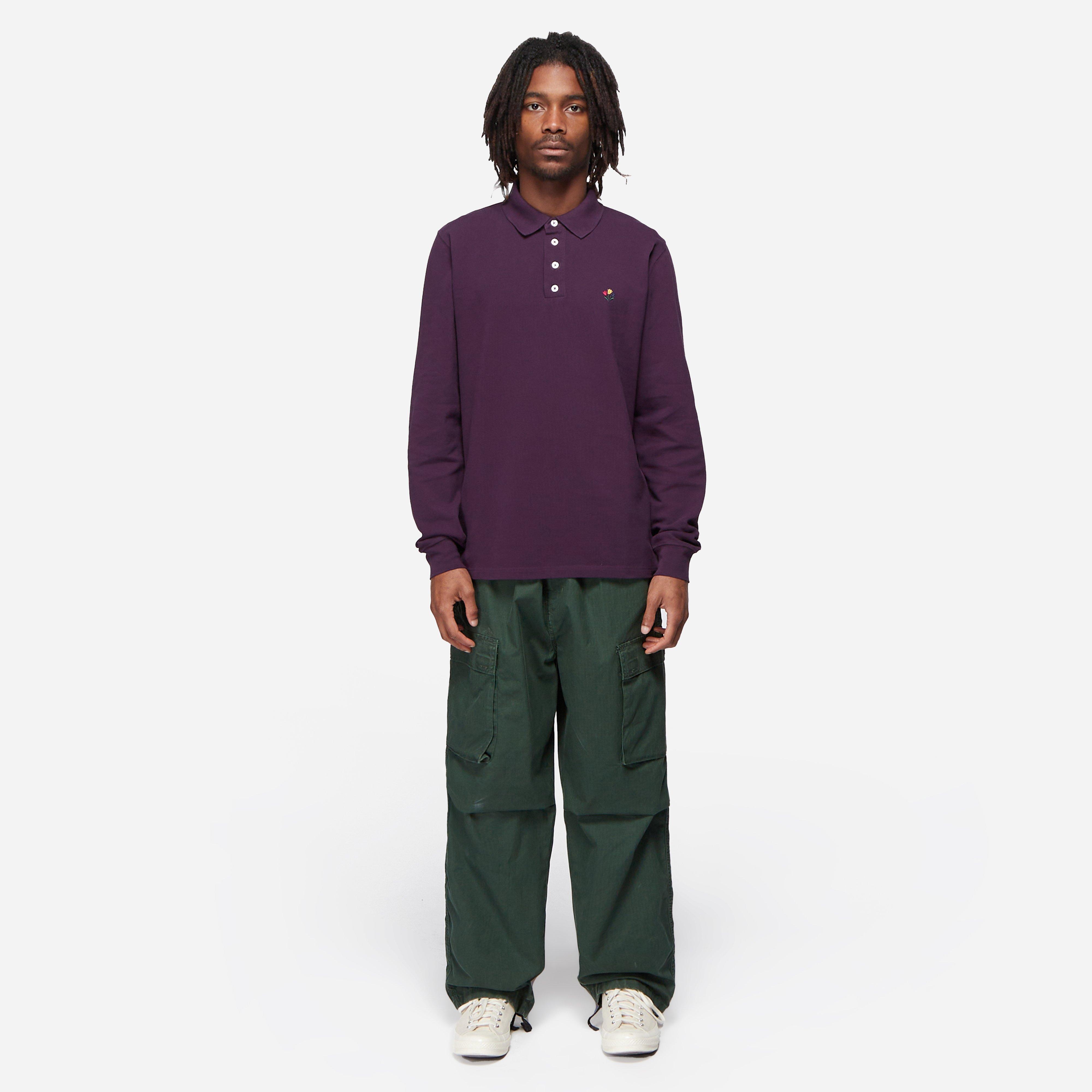 Noah Pique Polo Shirt Long Sleeve