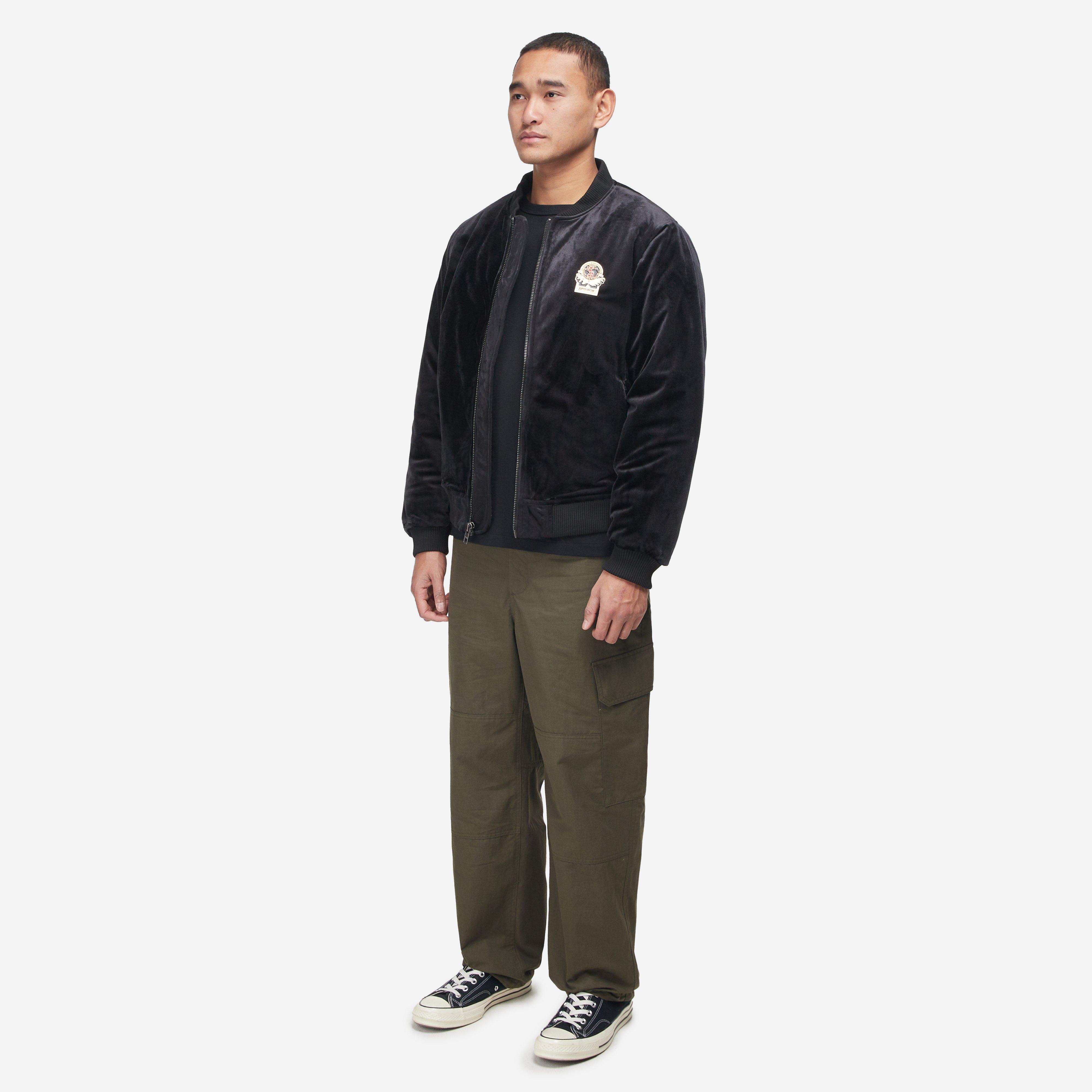 Fucking Awesome Velour Bomber Jacket