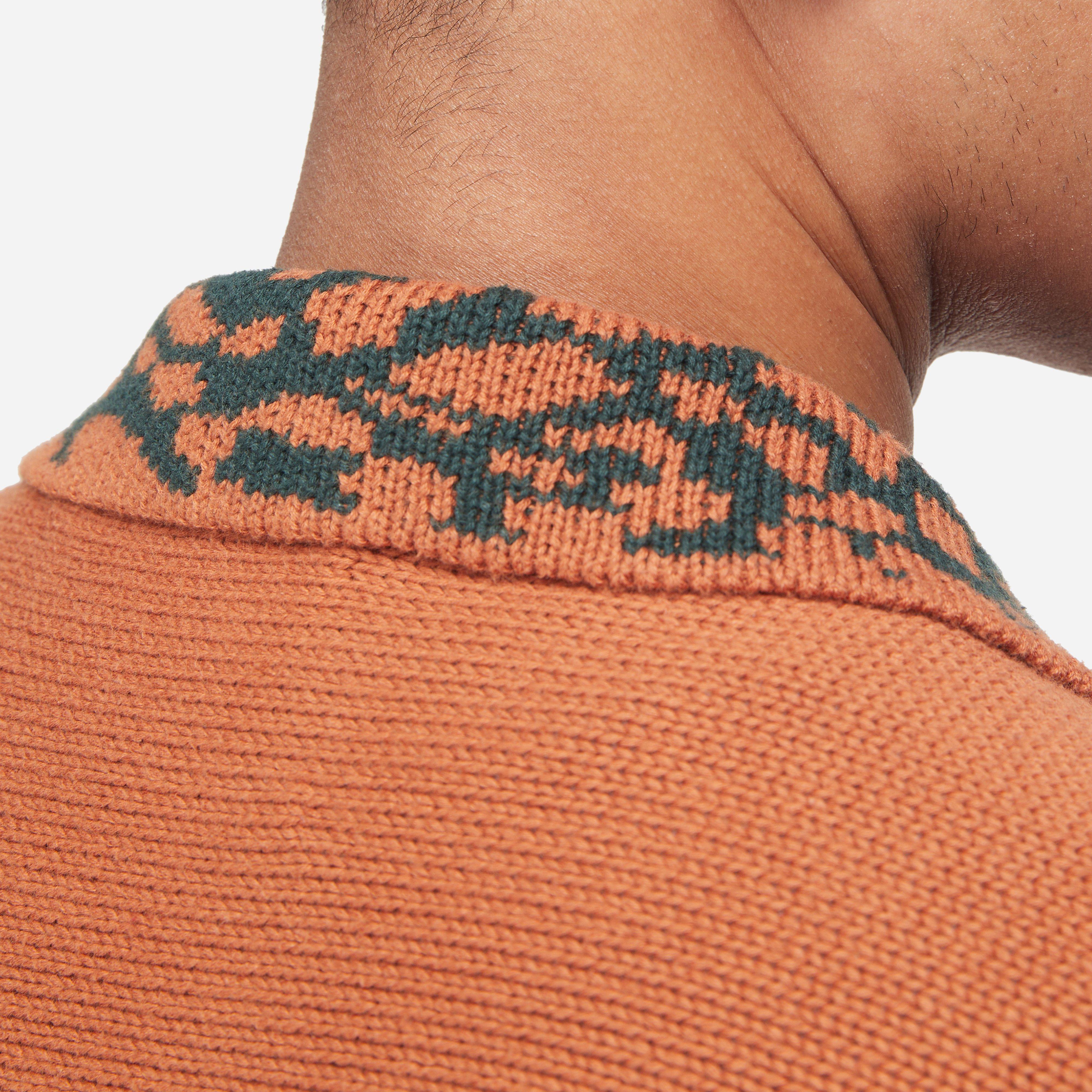 Fucking Awesome Knit Zip Polo Cardigan