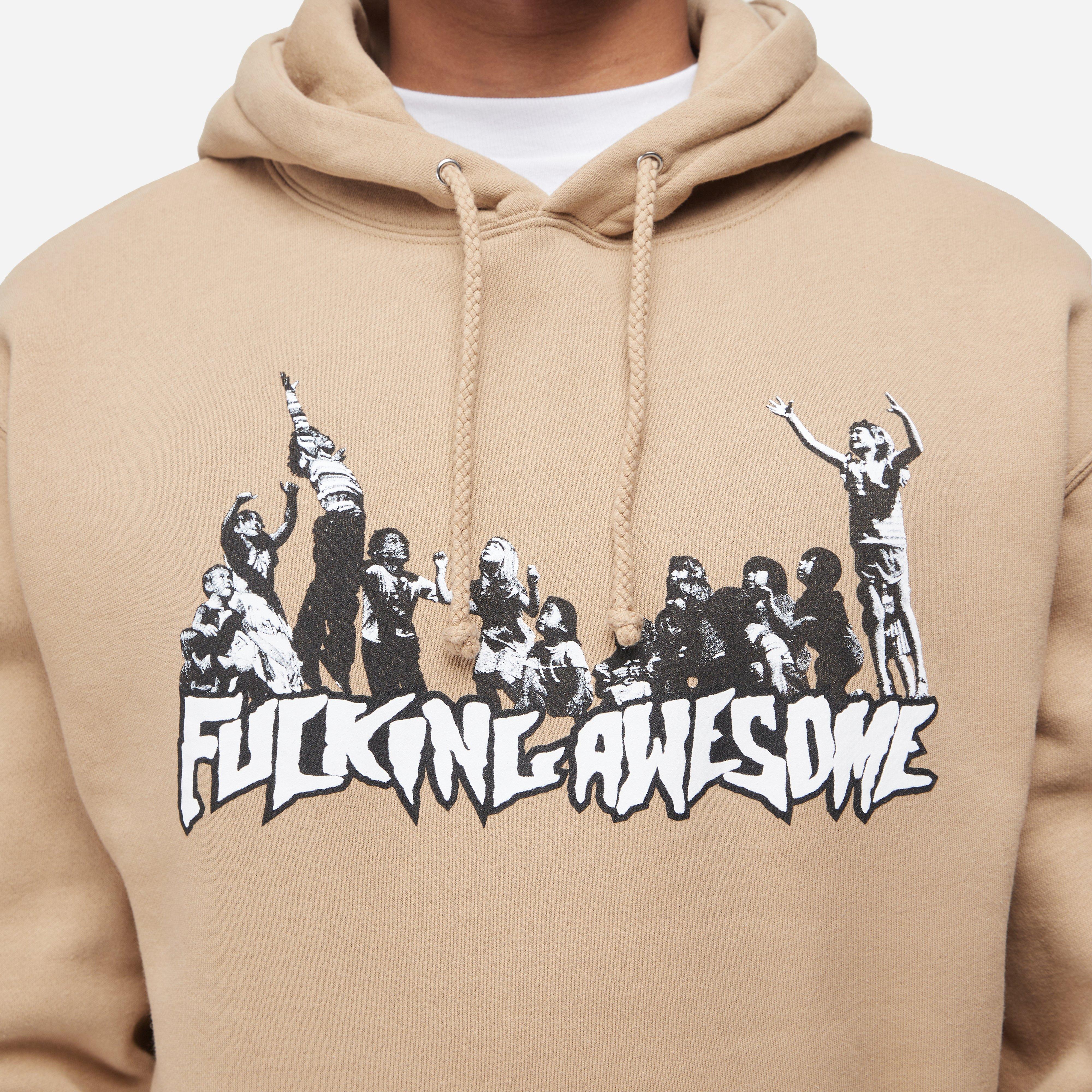 Fucking Awesome Hug The Earth Hoodie