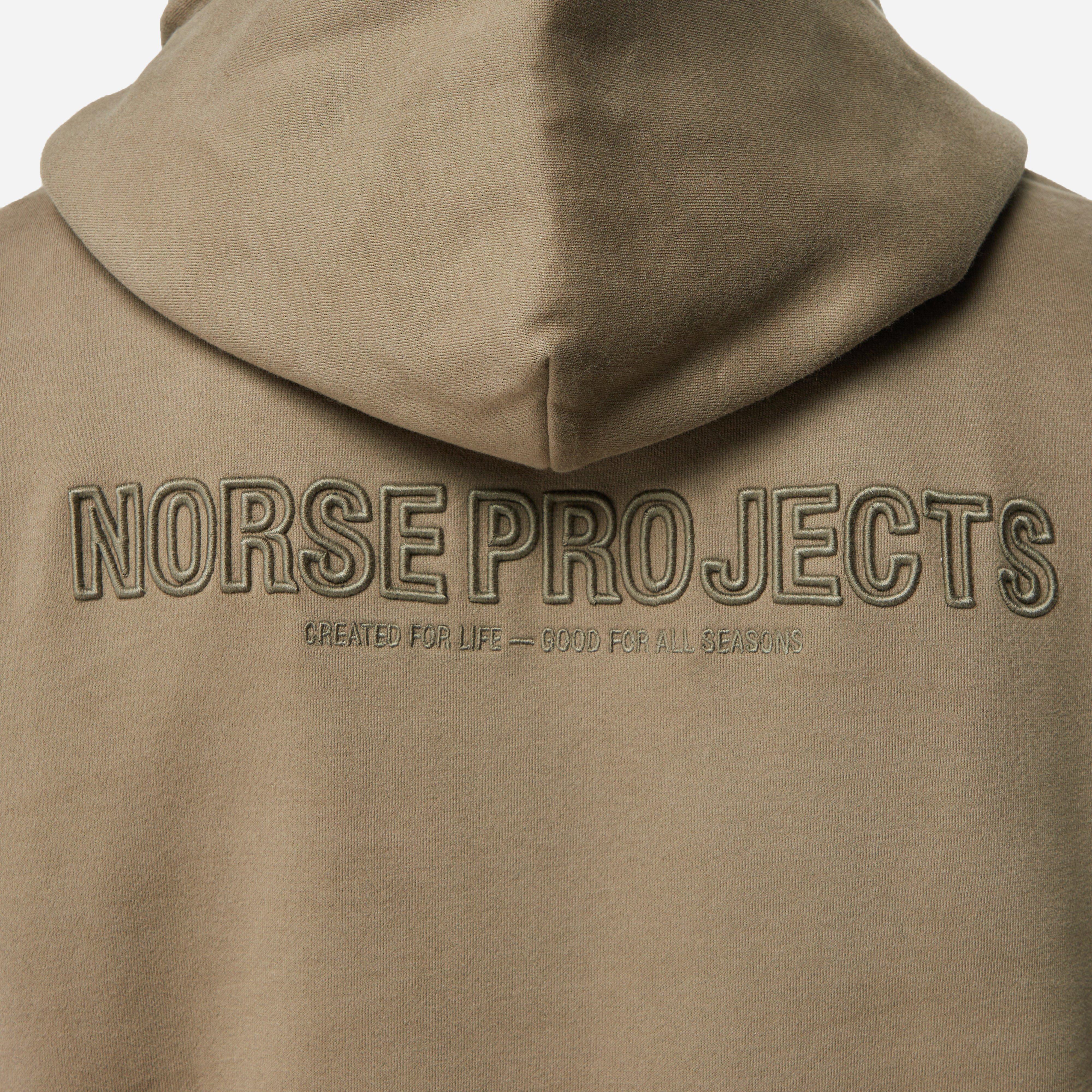 Norse Projects Arne Logo Hoodie