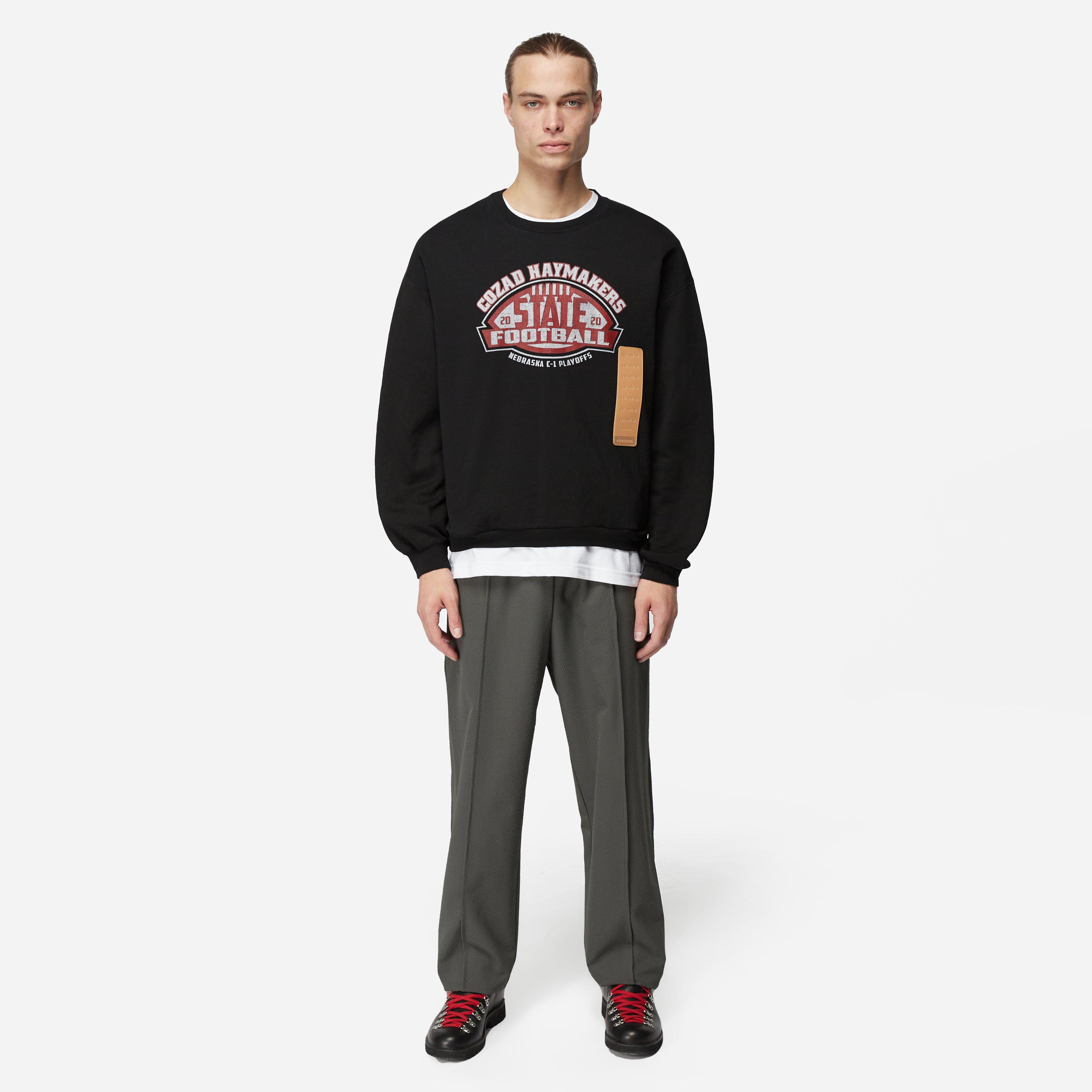 4SDESIGNS Recycled Size Tag Eco Crewneck - M