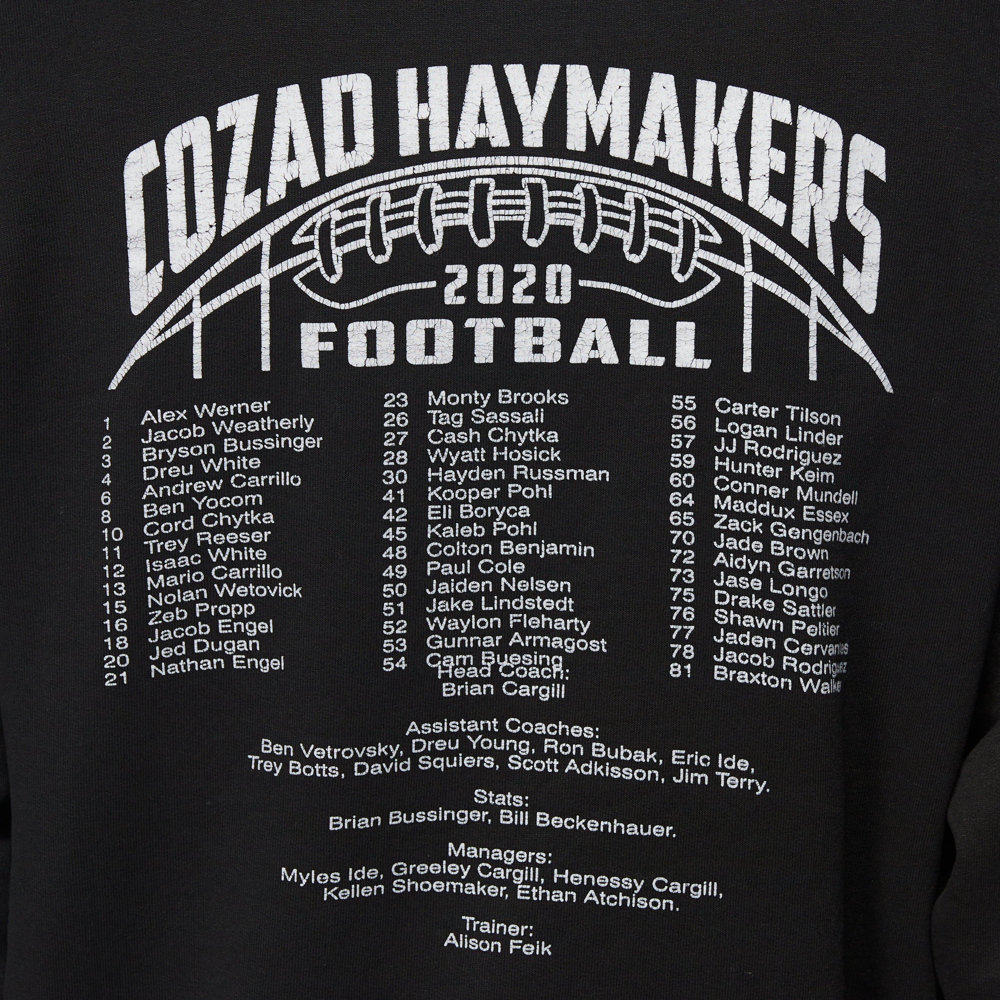 4SDESIGNS Recycled Size Tag Eco Crewneck - M