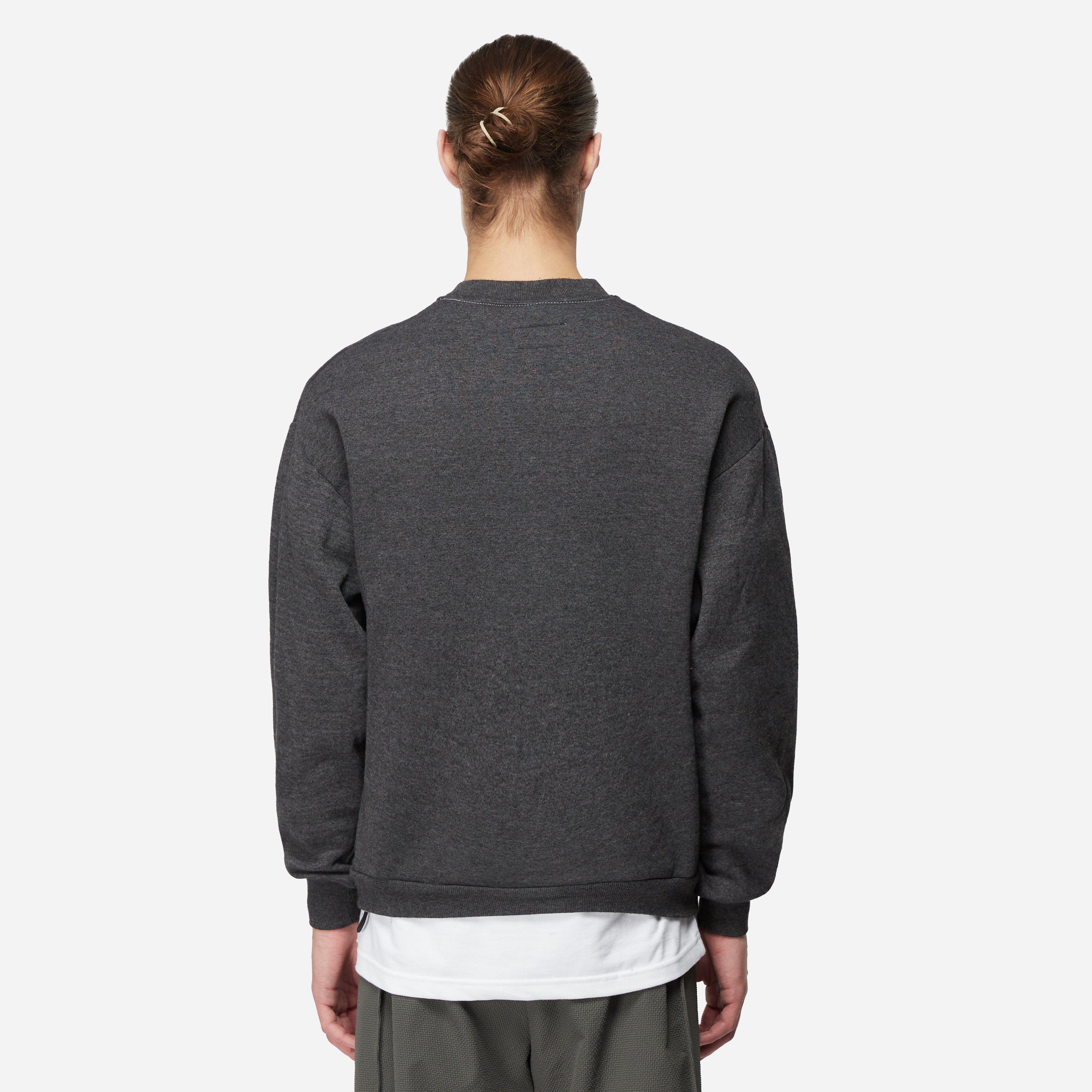 4SDESIGNS Recycled Size Tag Eco Crewneck - L