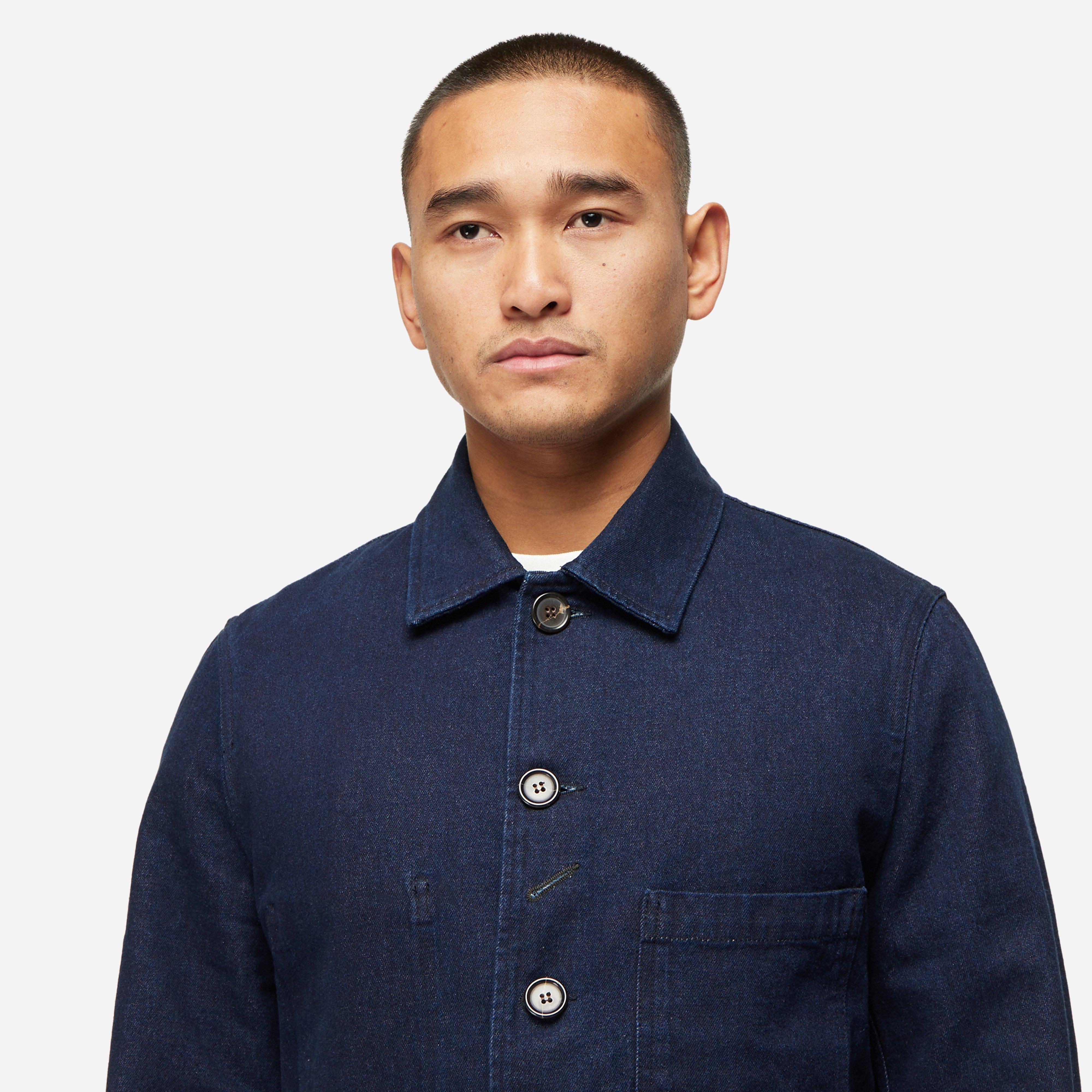 Universal Works Bakers Jacket Indigo Denim
