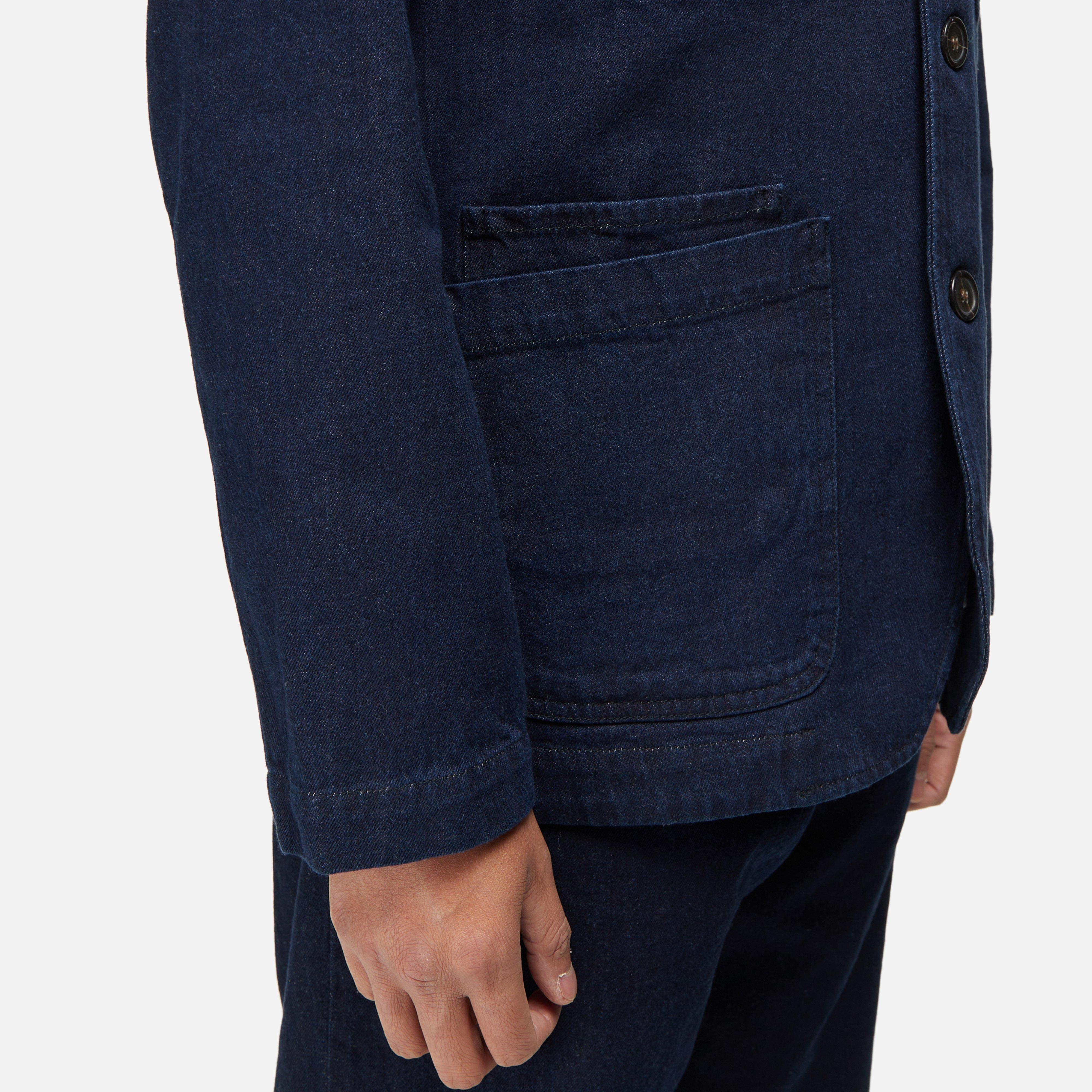 Universal Works Bakers Jacket Indigo Denim
