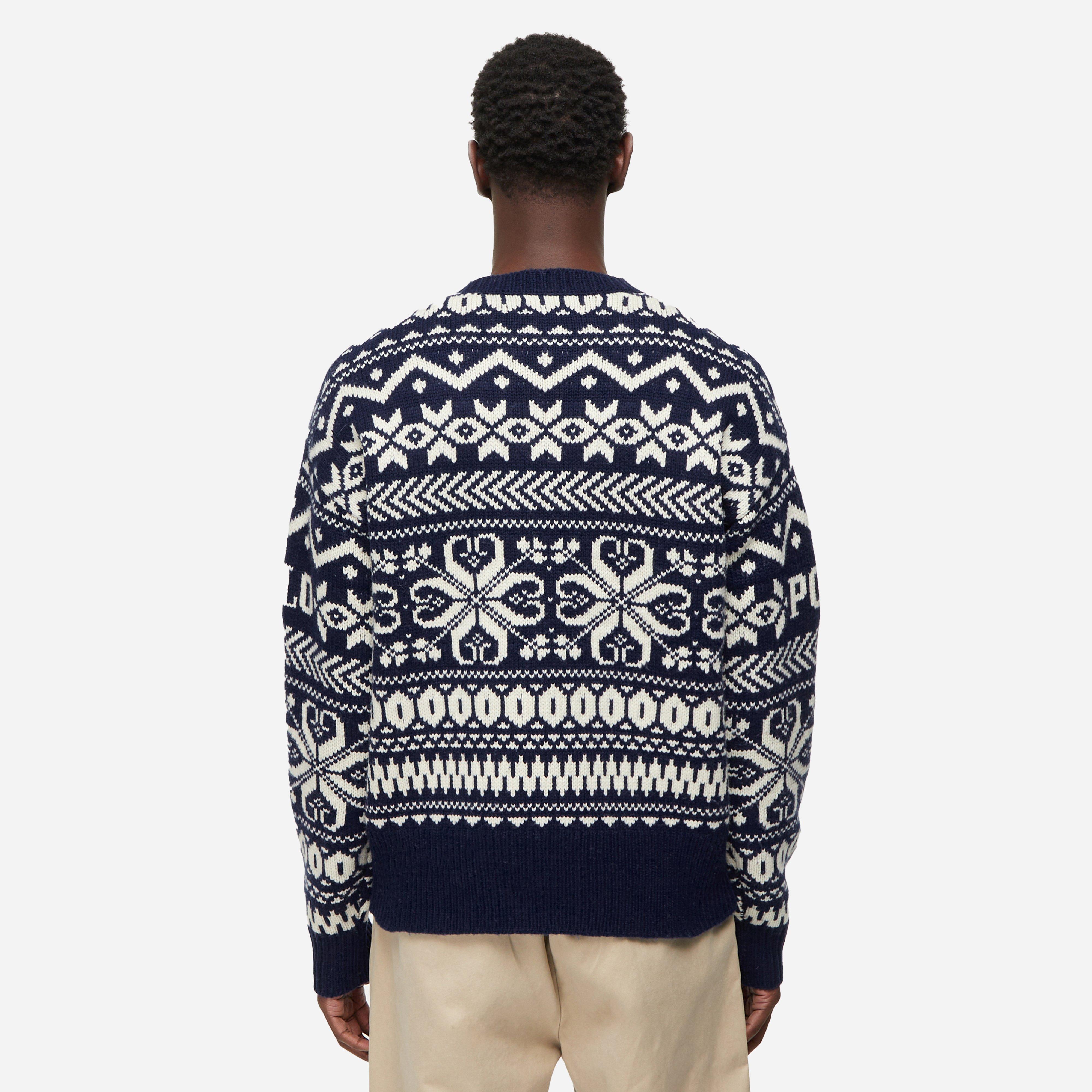Polo Ralph Lauren Snowflake Wool-Blend Jumper