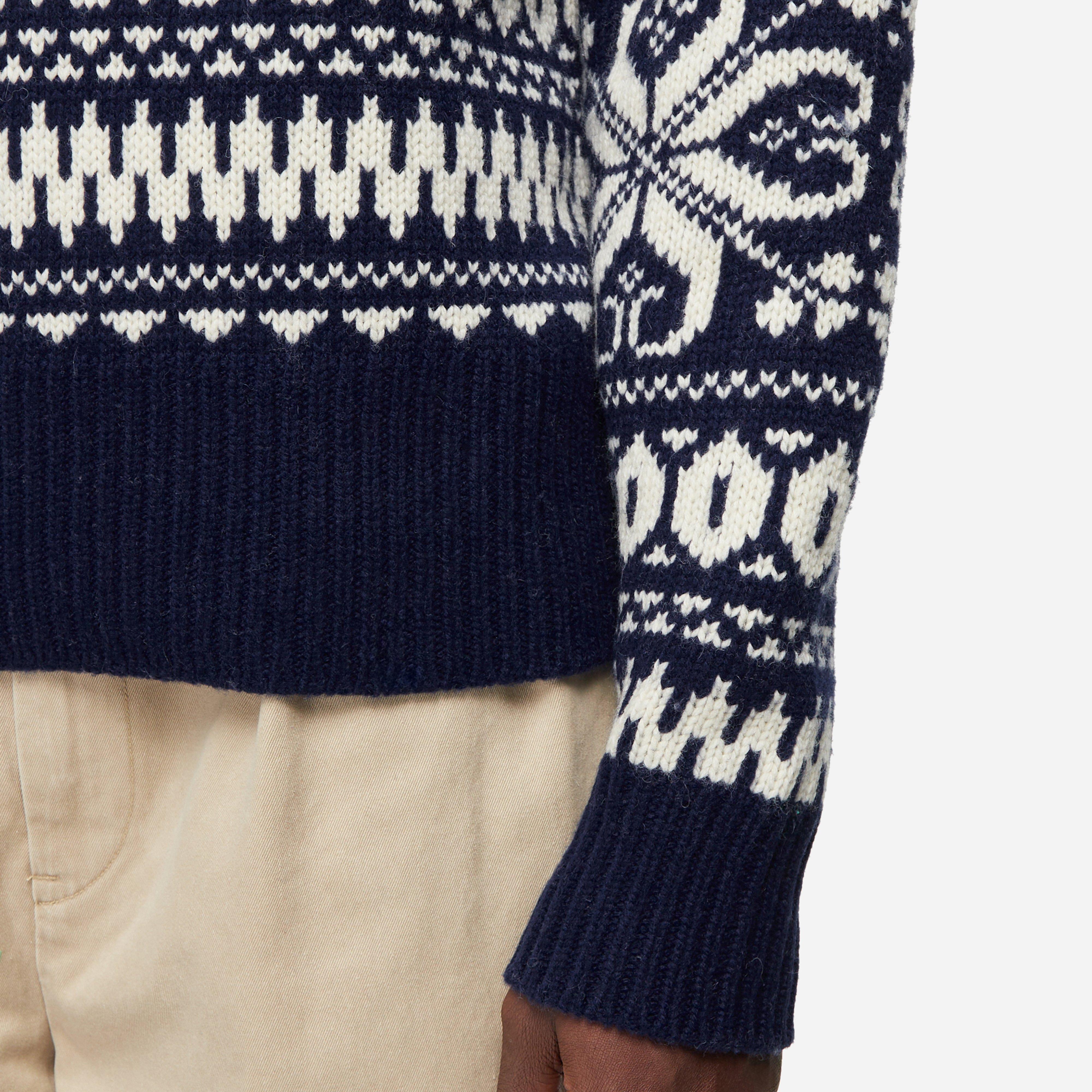 Polo Ralph Lauren Snowflake Wool-Blend Jumper