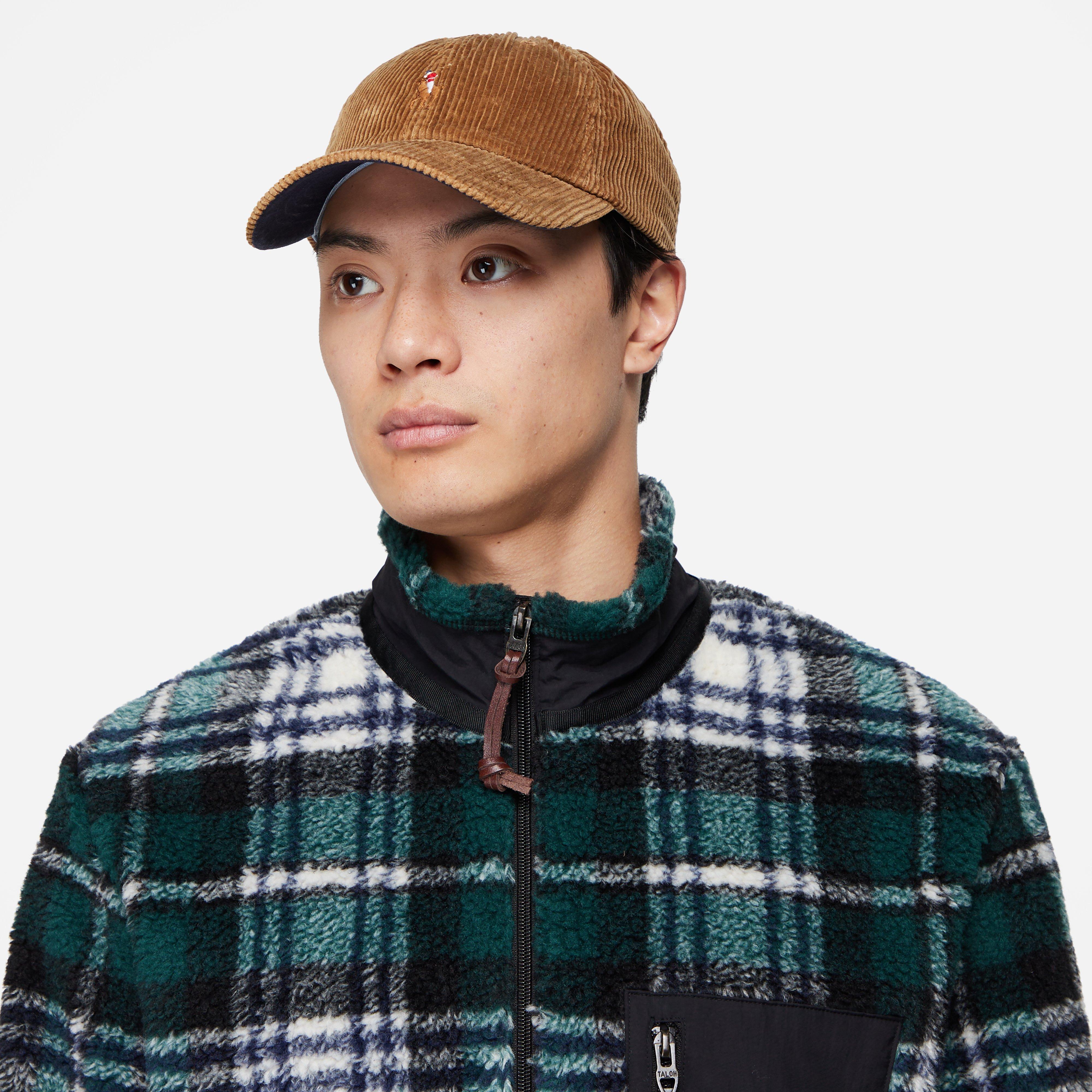 Polo Ralph Lauren Plaid Pile Fleece Jacquard Fleece  Jacket