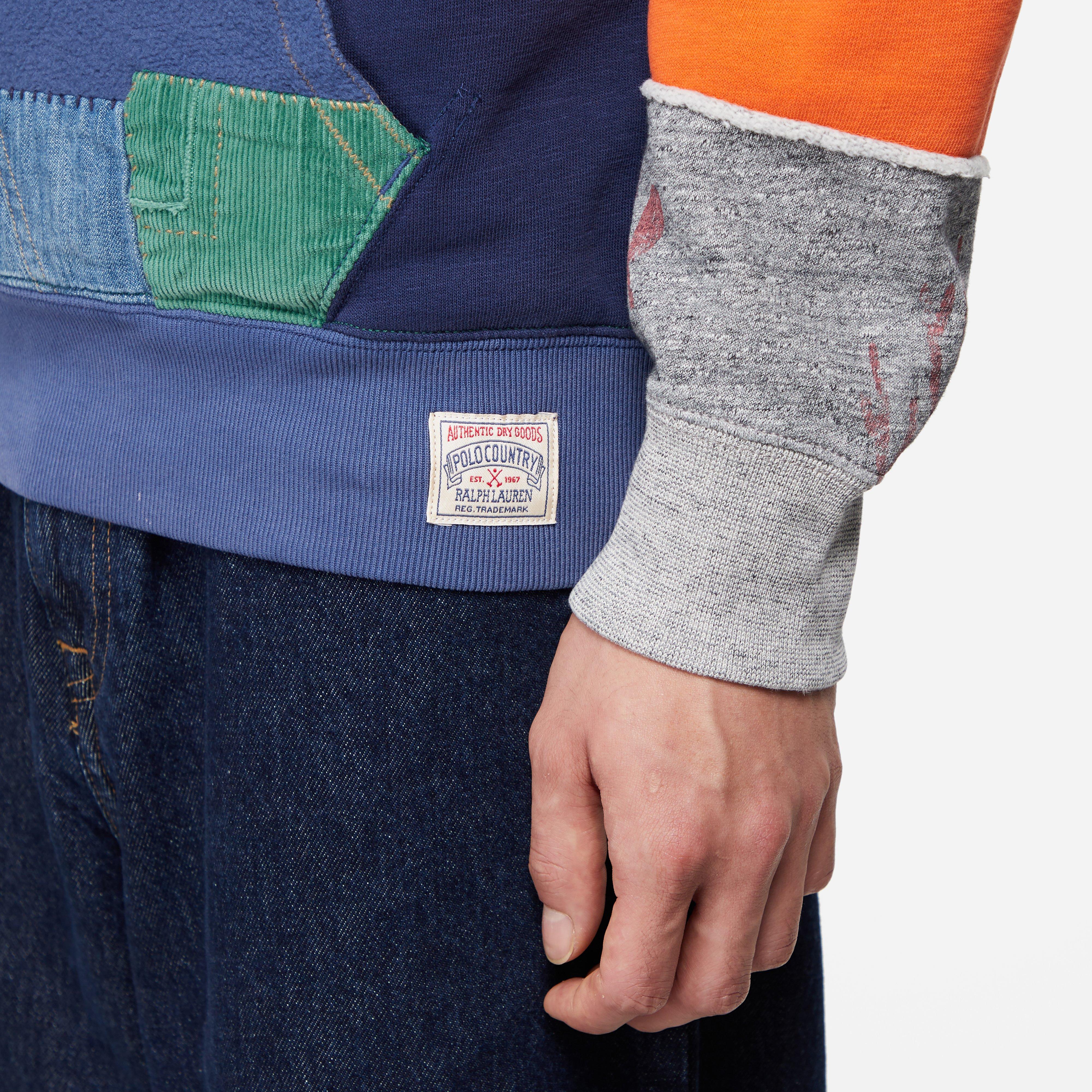 Polo Ralph Lauren Vintage Patchwork Hoodie