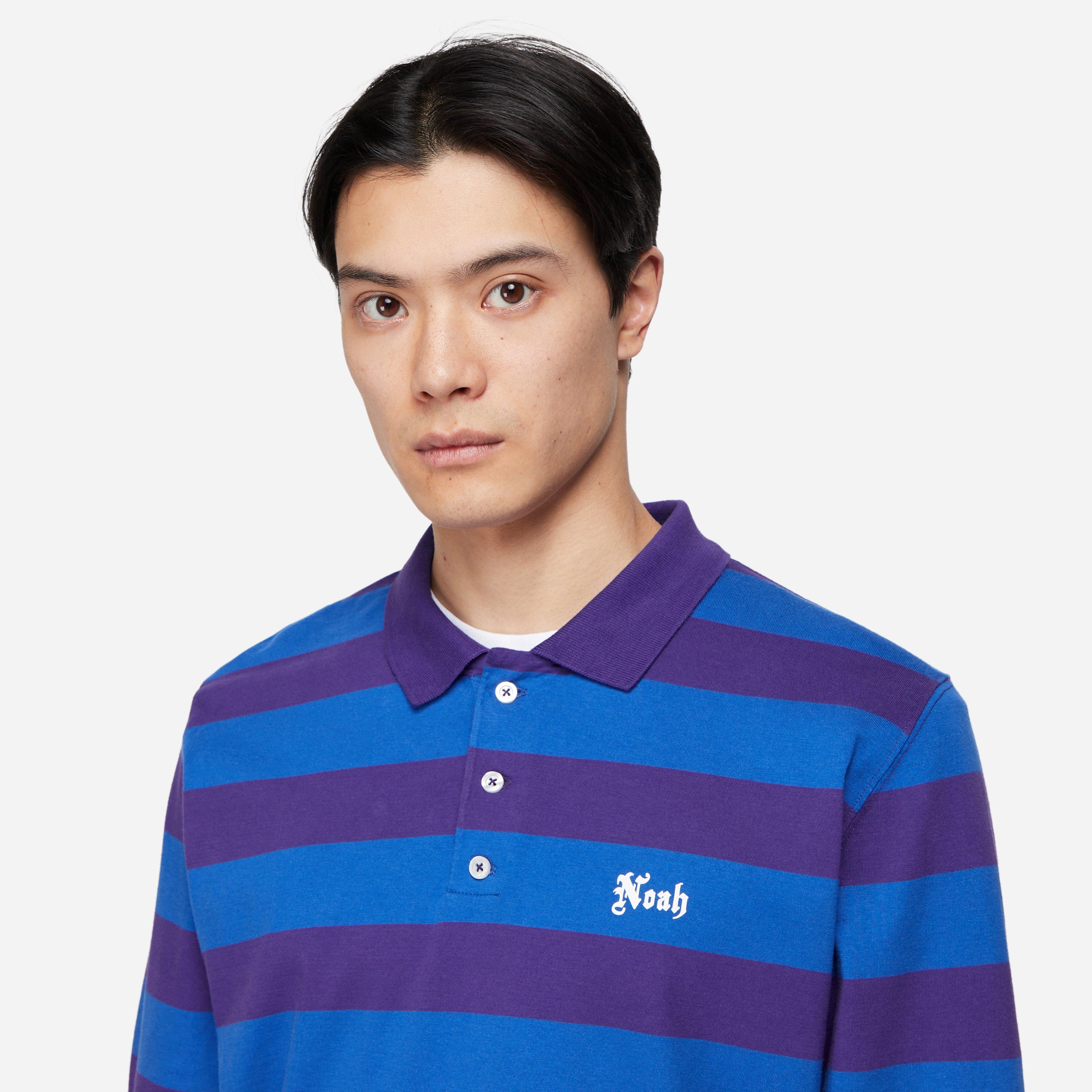 Noah Jersey Long Sleeve Polo Shirt