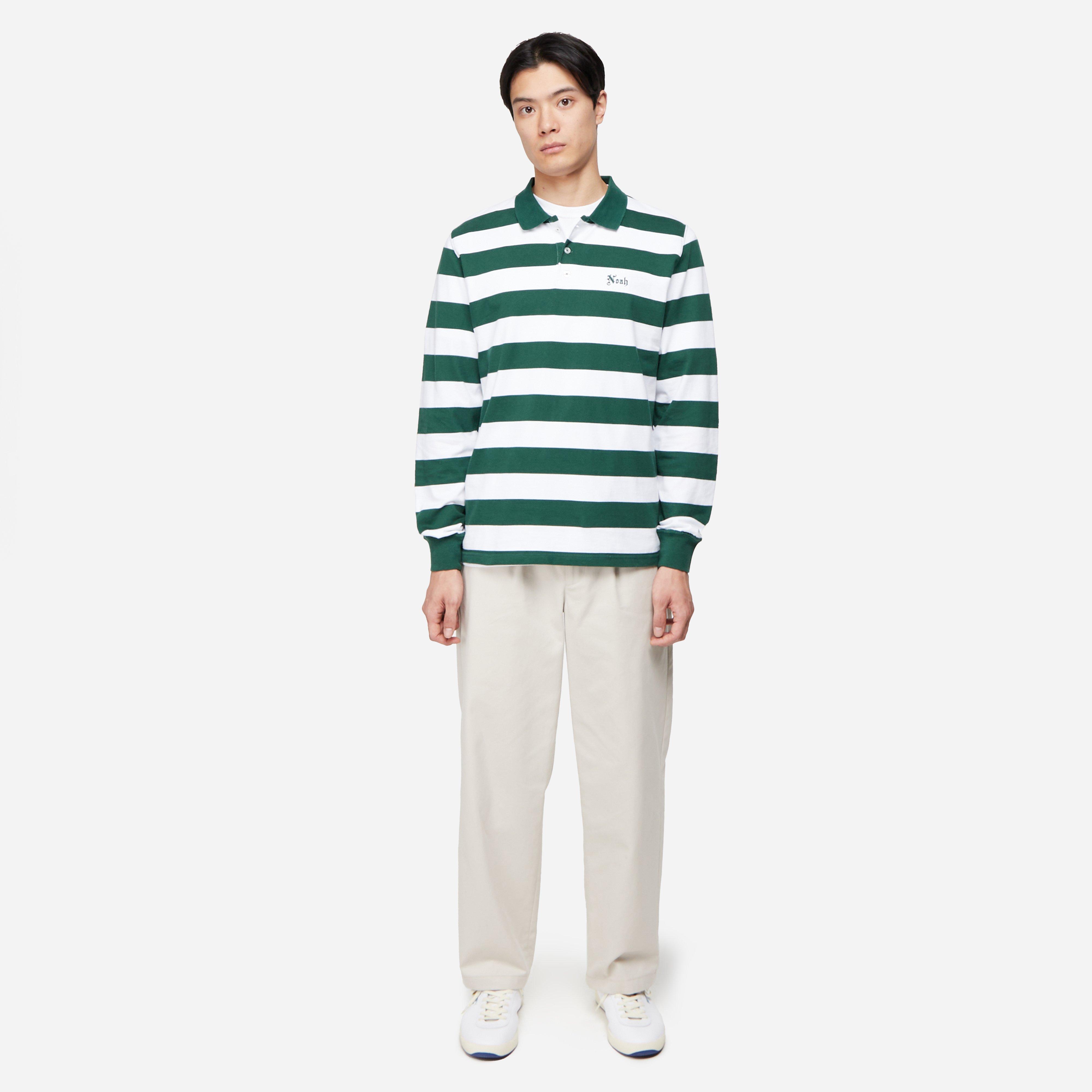Noah Jersey Long Sleeve Polo Shirt