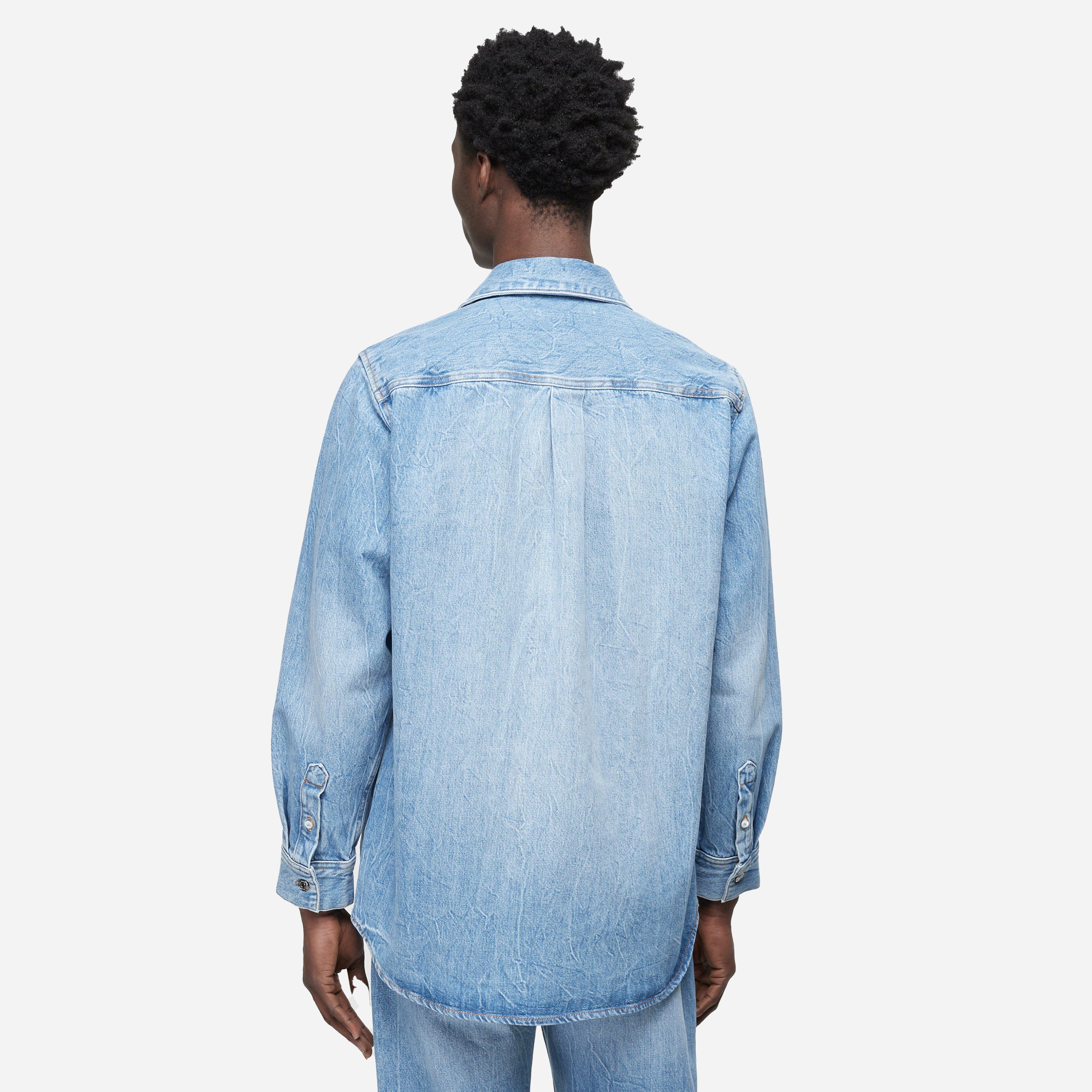 Wood Wood Zaman Denim Shirt