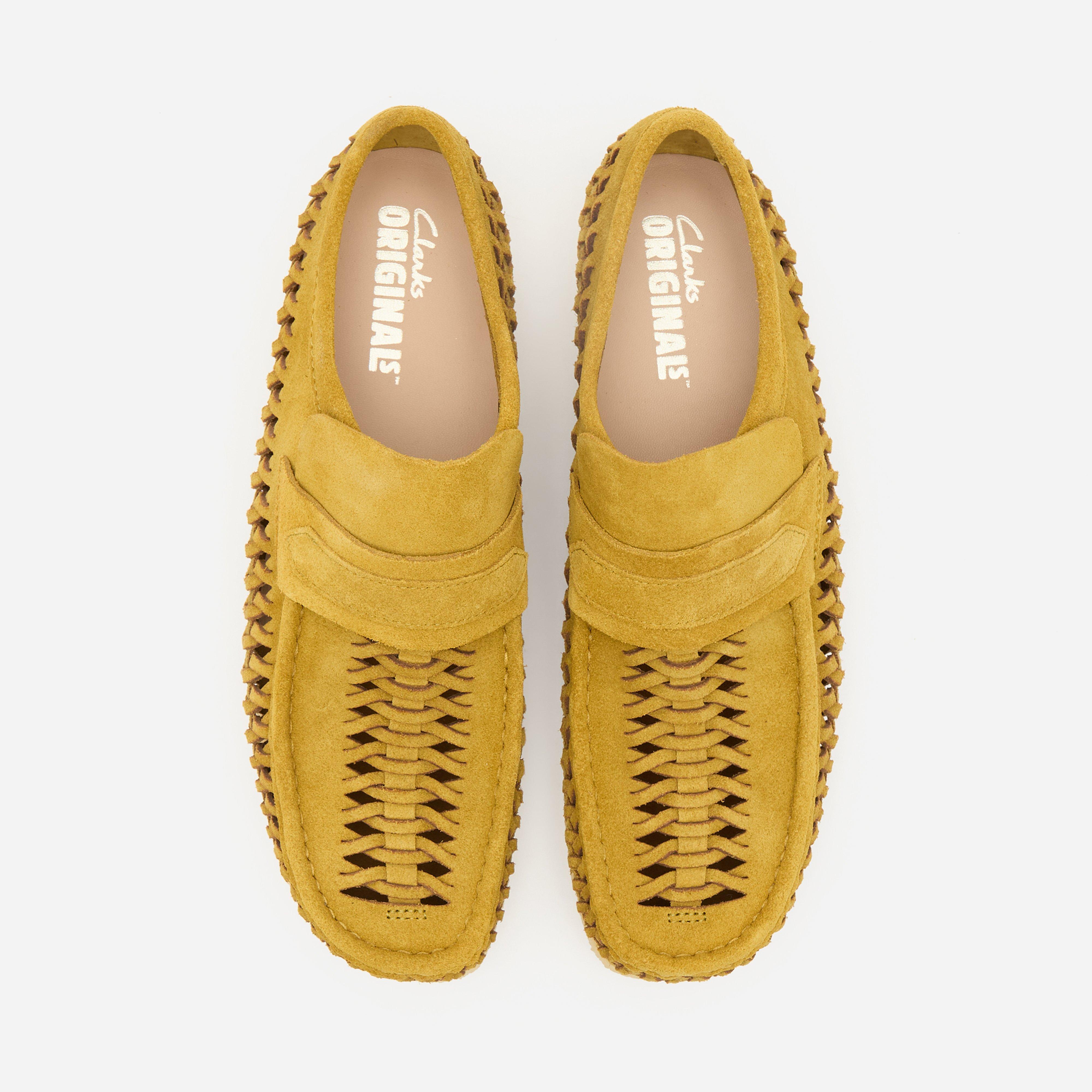 靴 Clarks WBLoafer weave UK9 EUR43 Brown Clarks Originals WB Weave Loafer | HIP