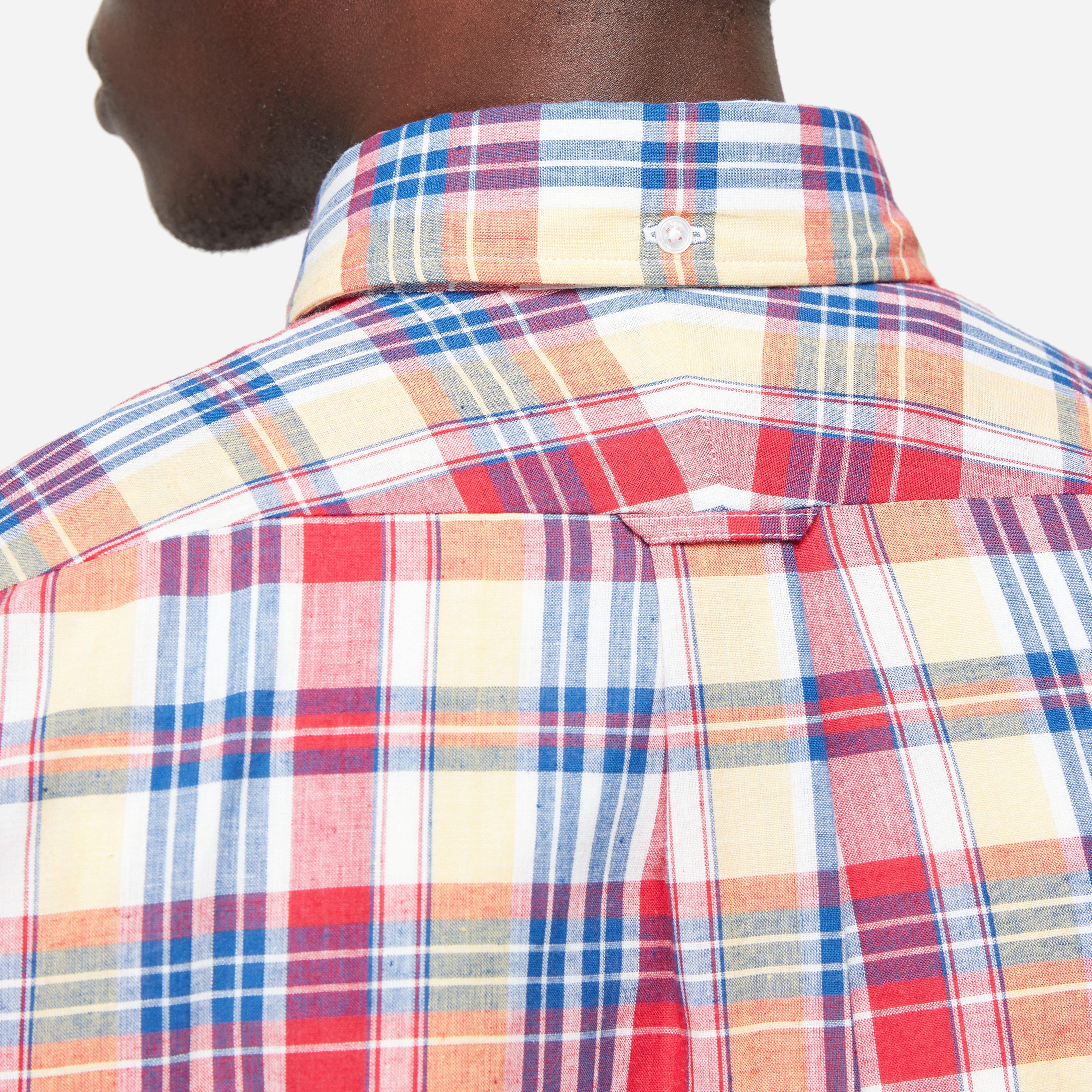 Drakes Madras Button-Down Shirt