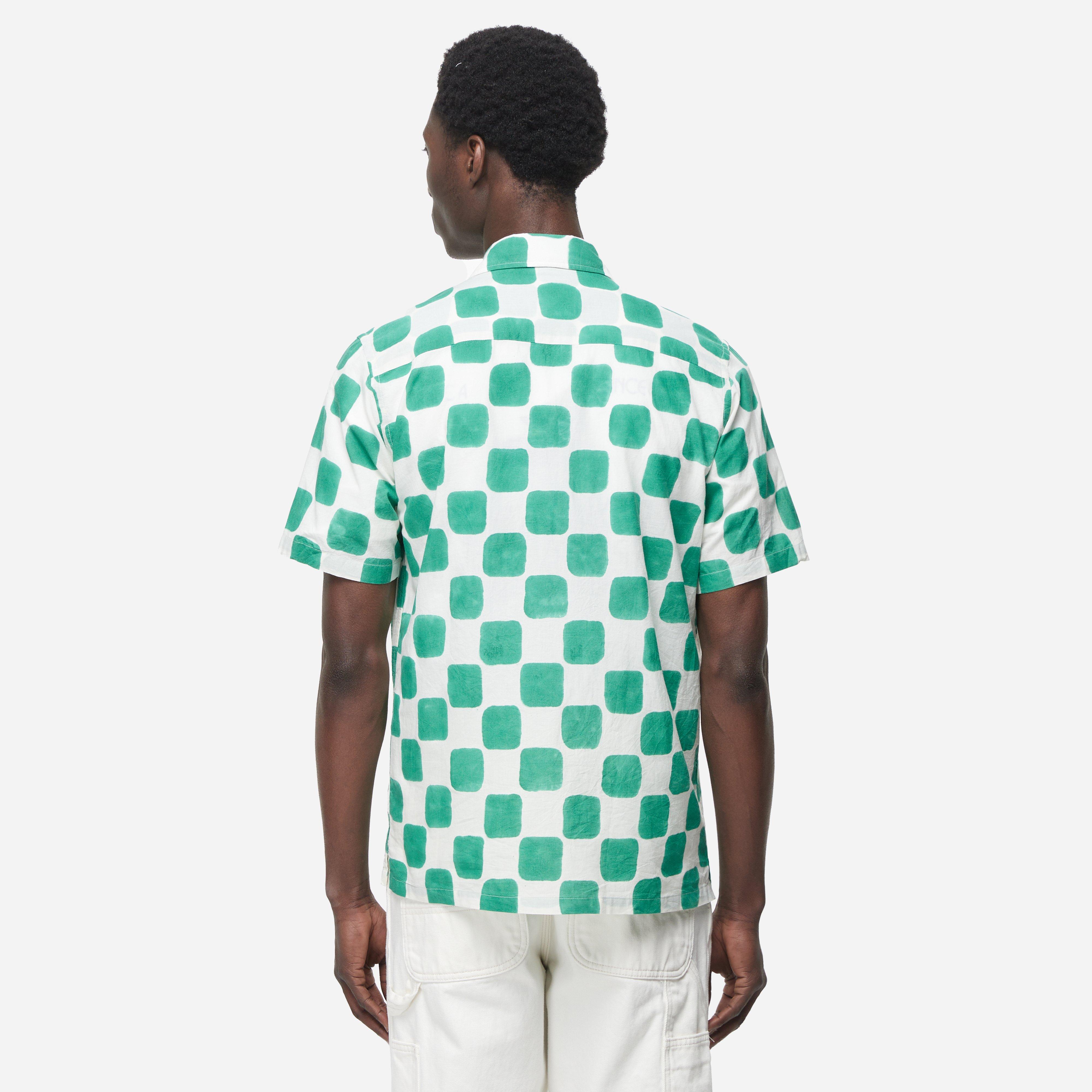 Drakes Block Print Shirt