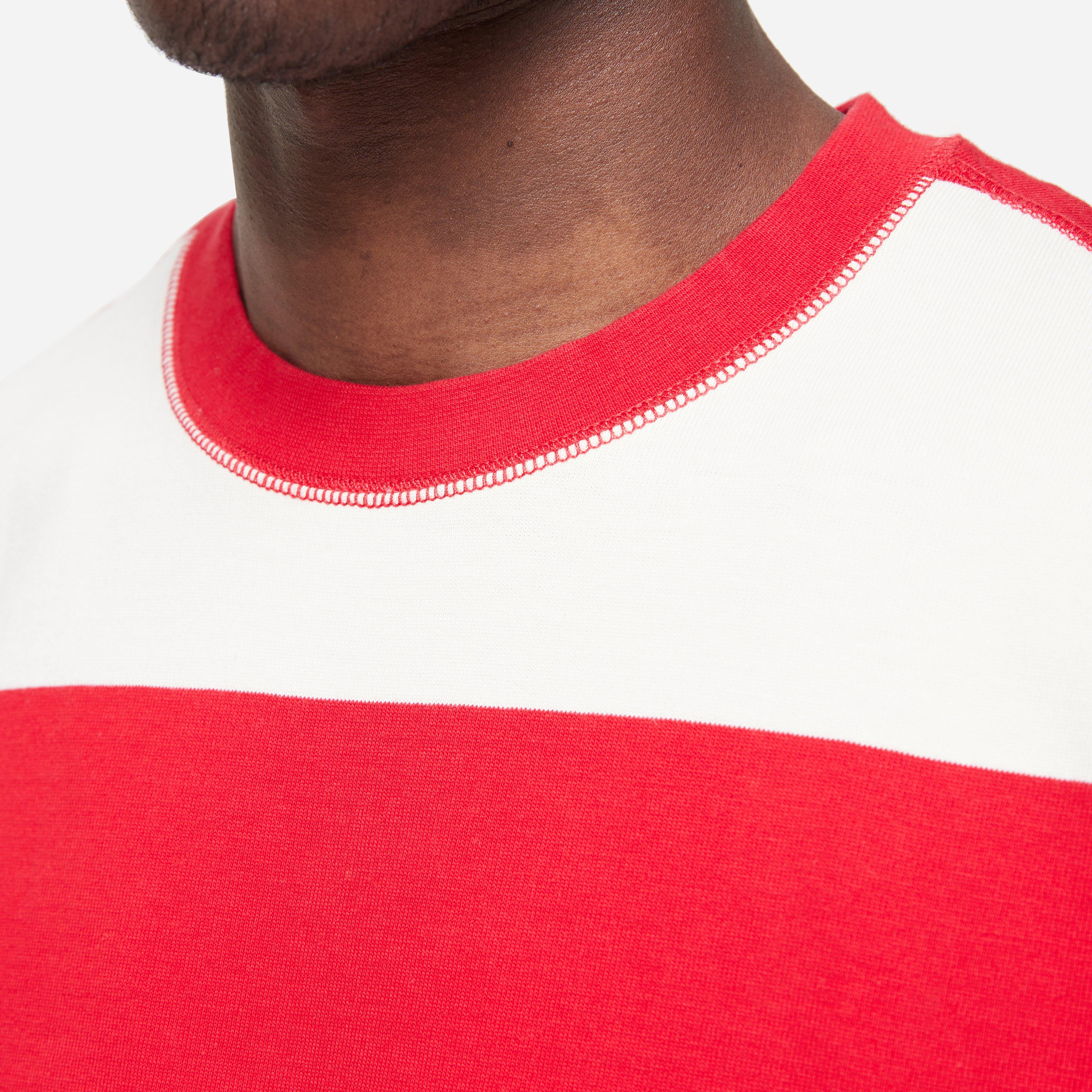 Drakes Stripe Heavy Cotton Hiking T-Shirt