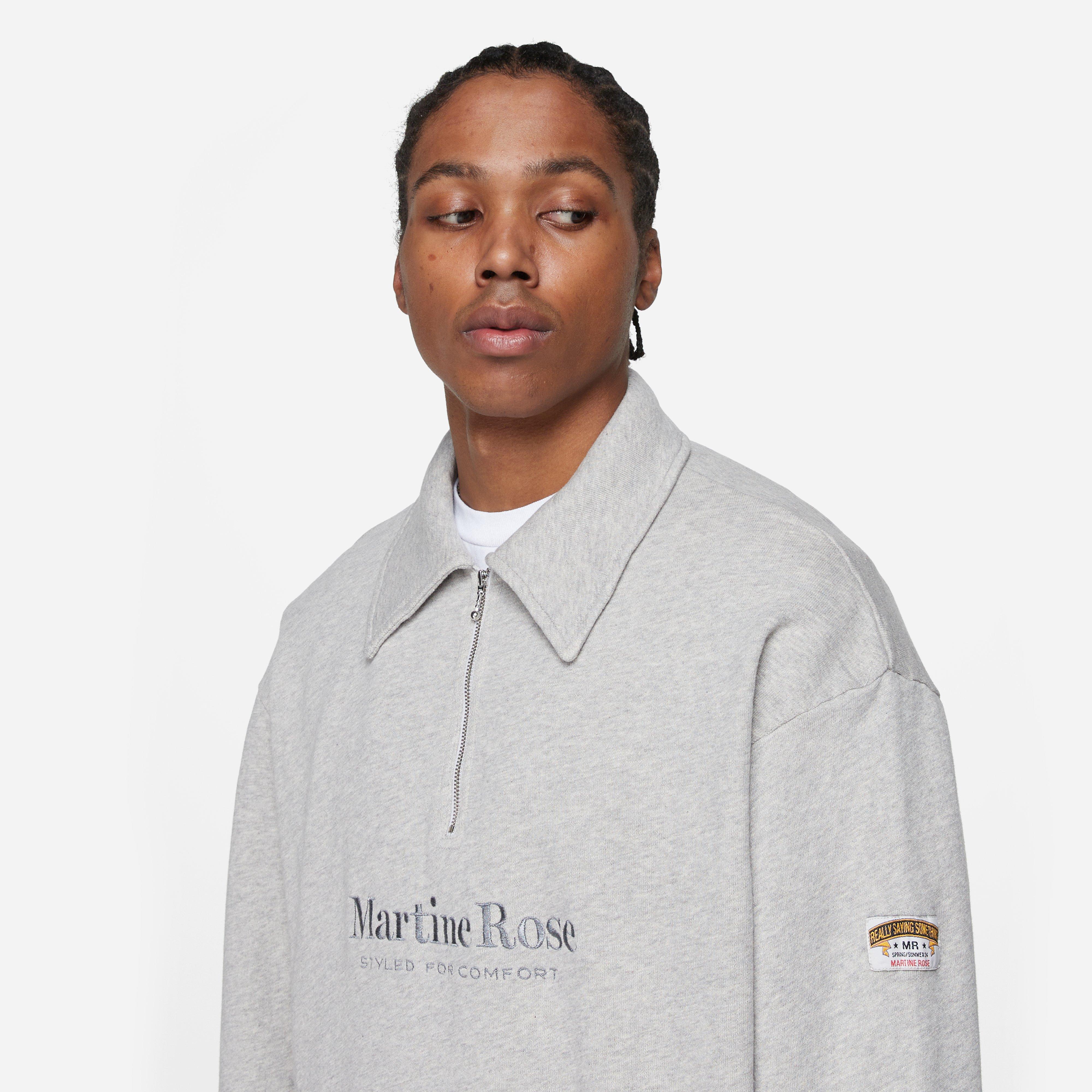 Martine rose grey hoodie shop