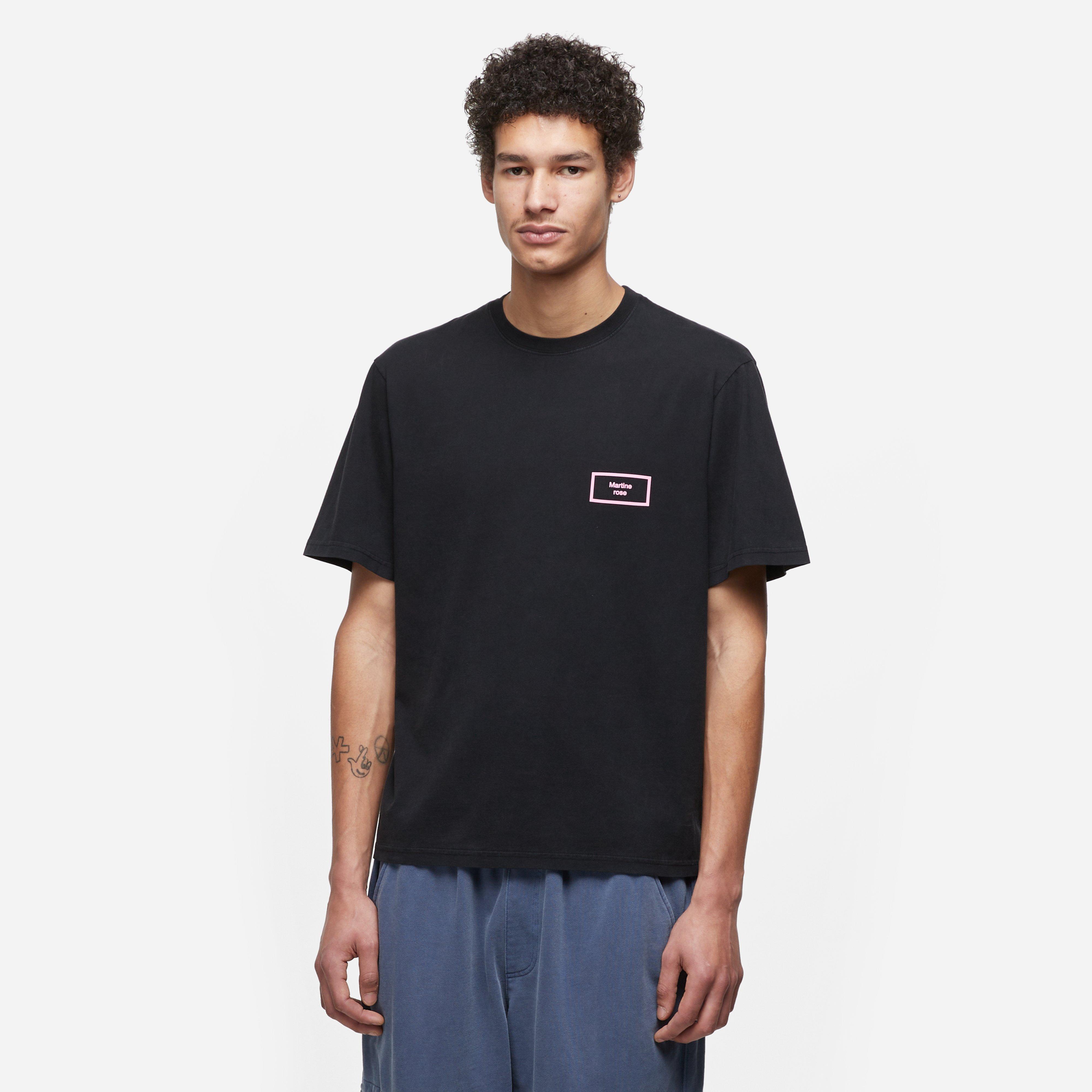 Black Martine Rose Classic T-Shirt | HIP