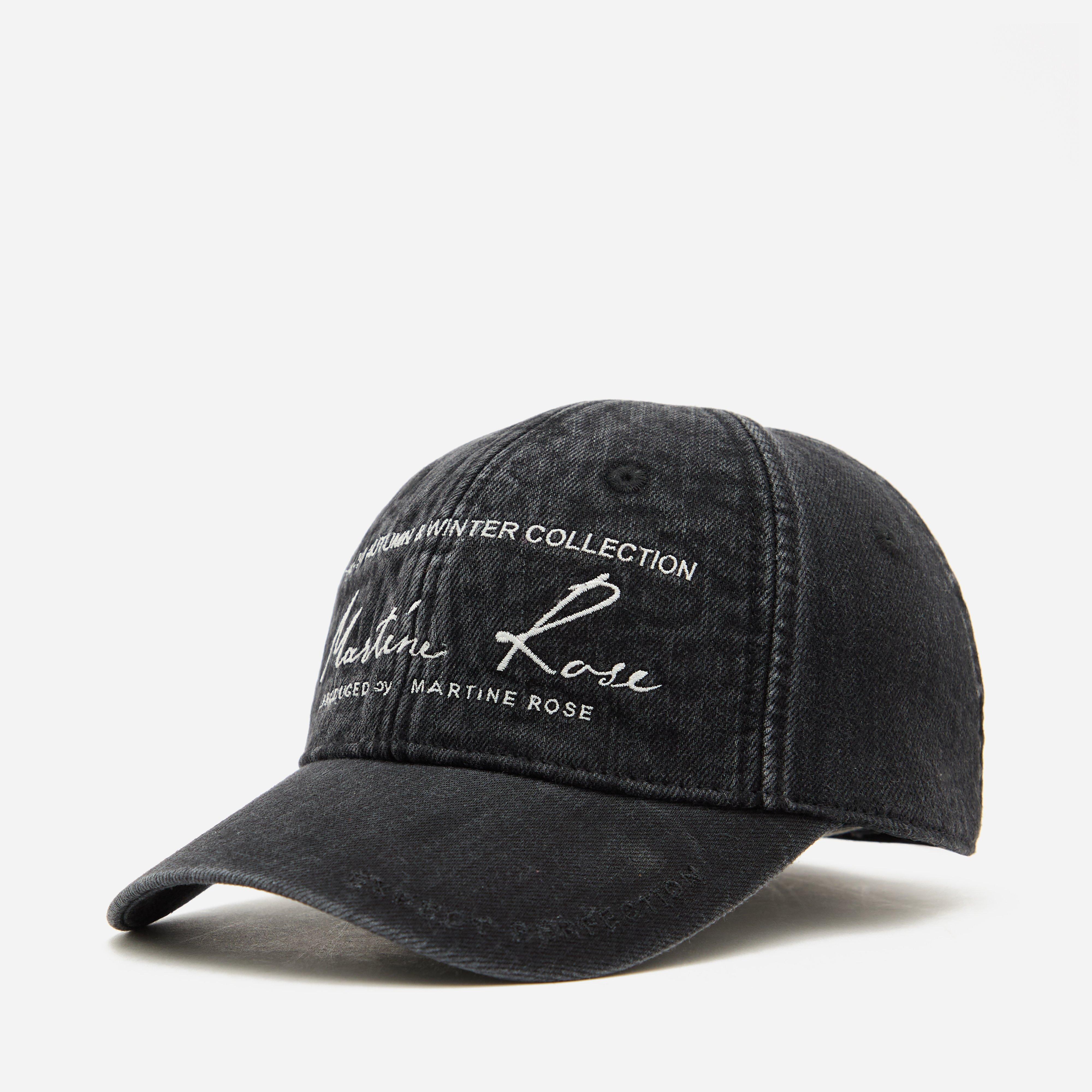 Black & Blue Sports Cap by Martine Rose on Sale