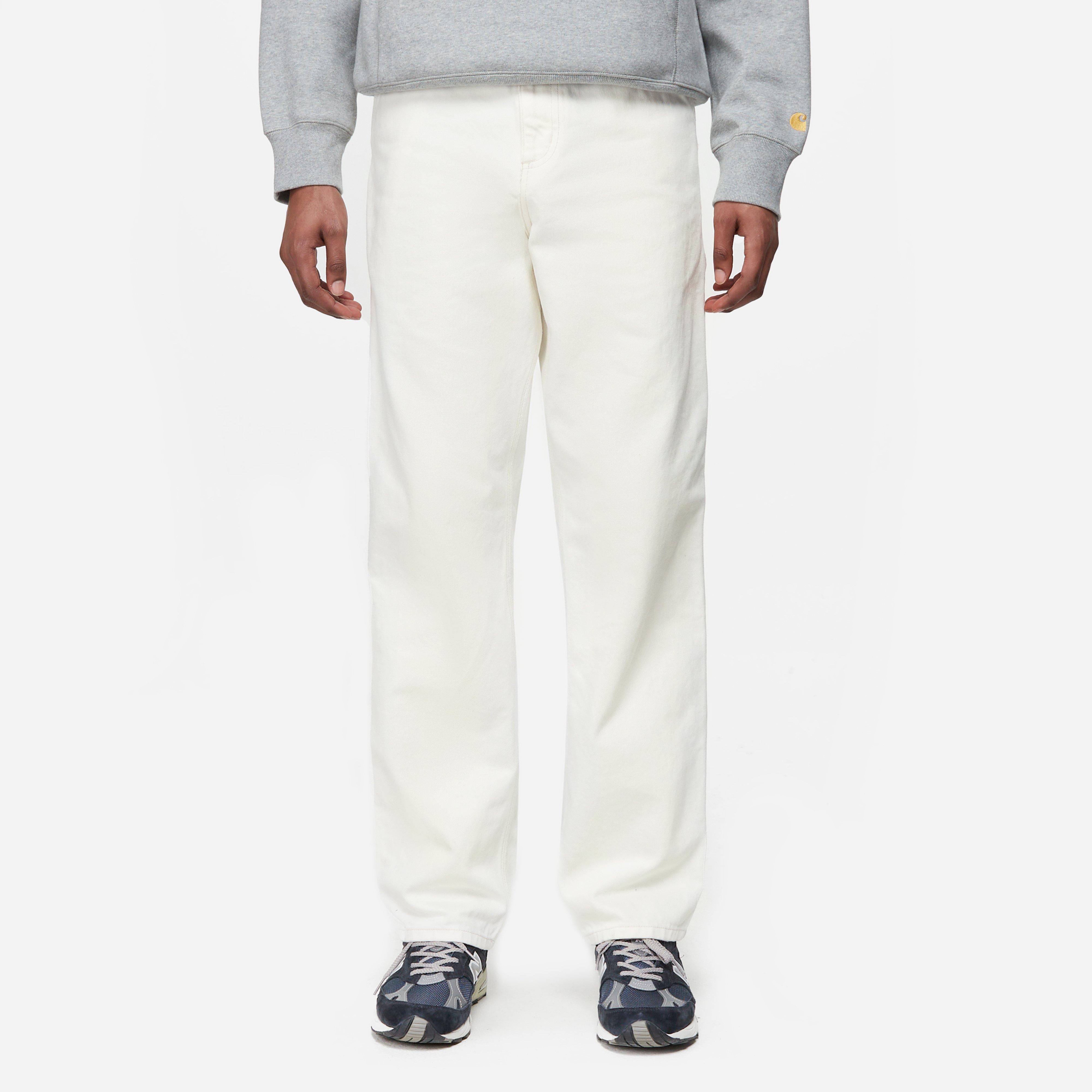 White Carhartt WIP Single Knee Pant | HIP