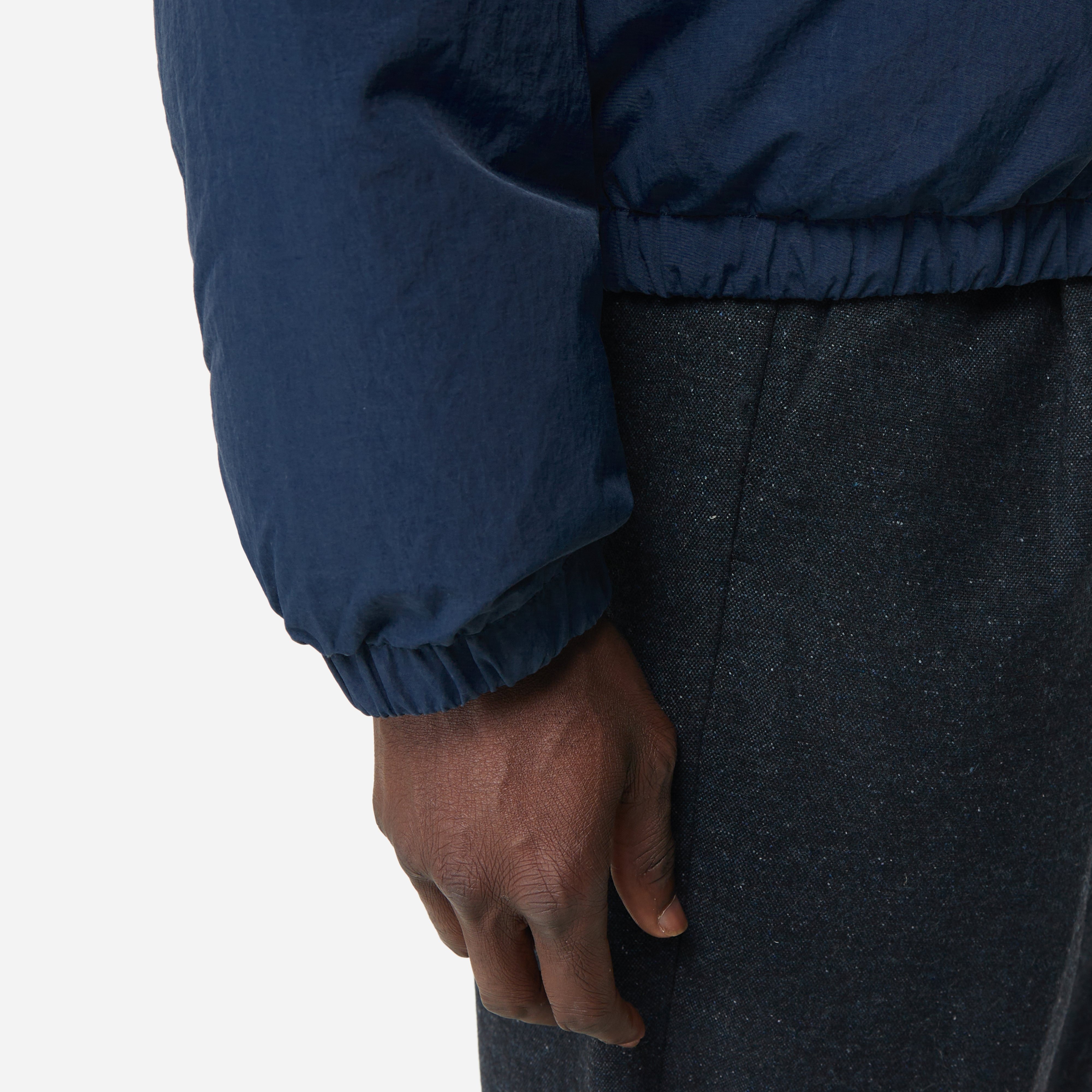 Blue Thisisneverthat Washed Down Puffer Jacket | HIP