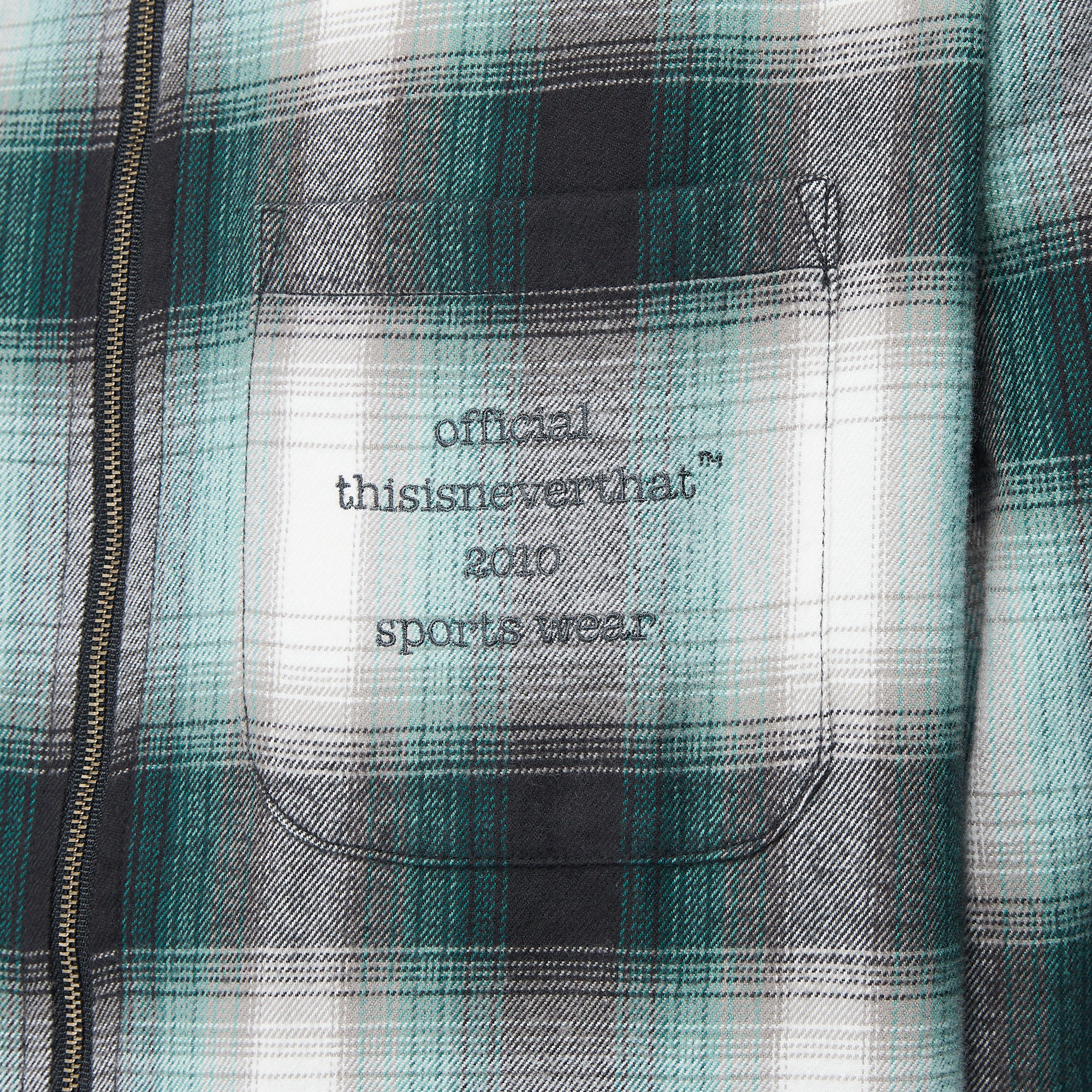 Thisisneverthat Flannel Zip Shirt