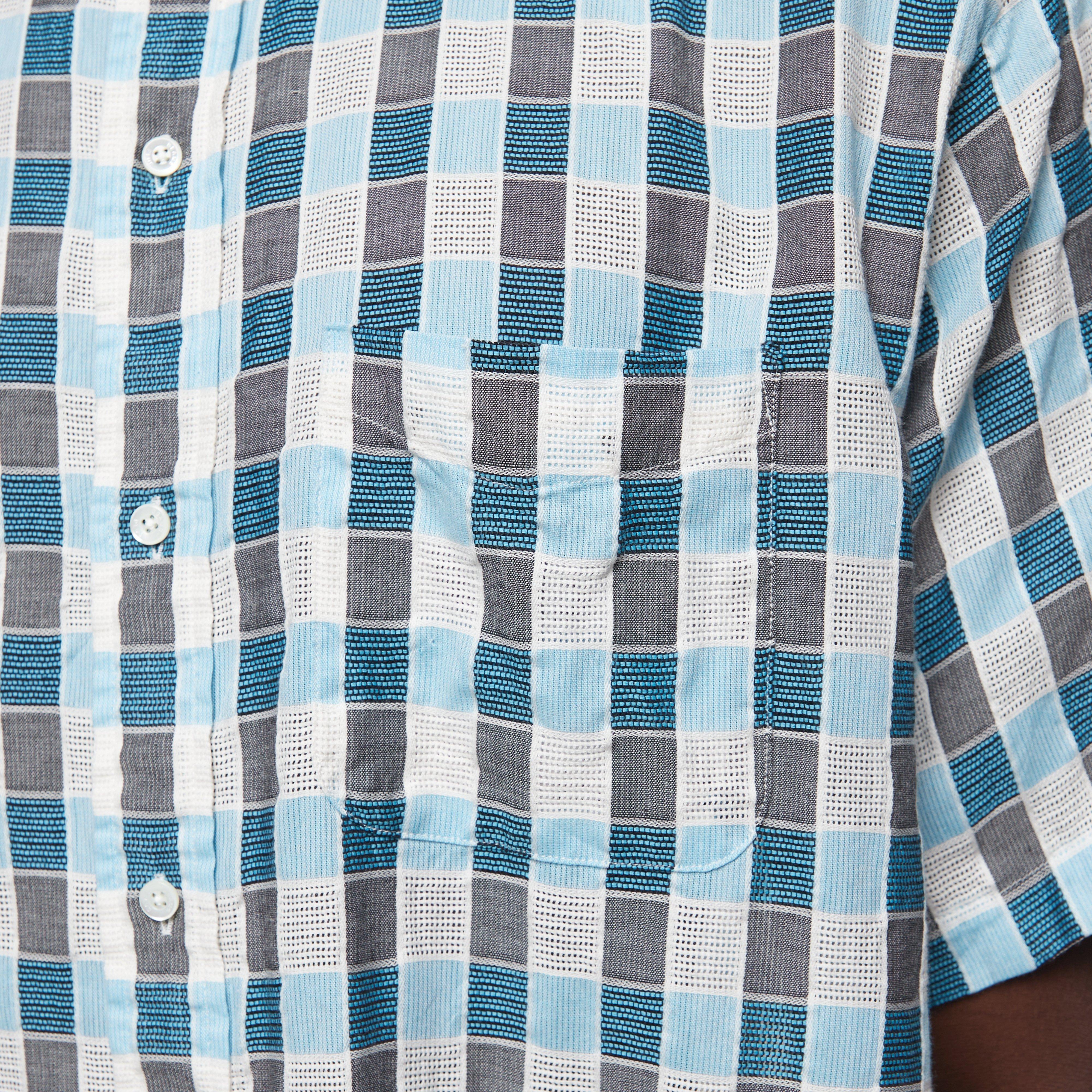 Beams Plus Button Down Panel Madras
