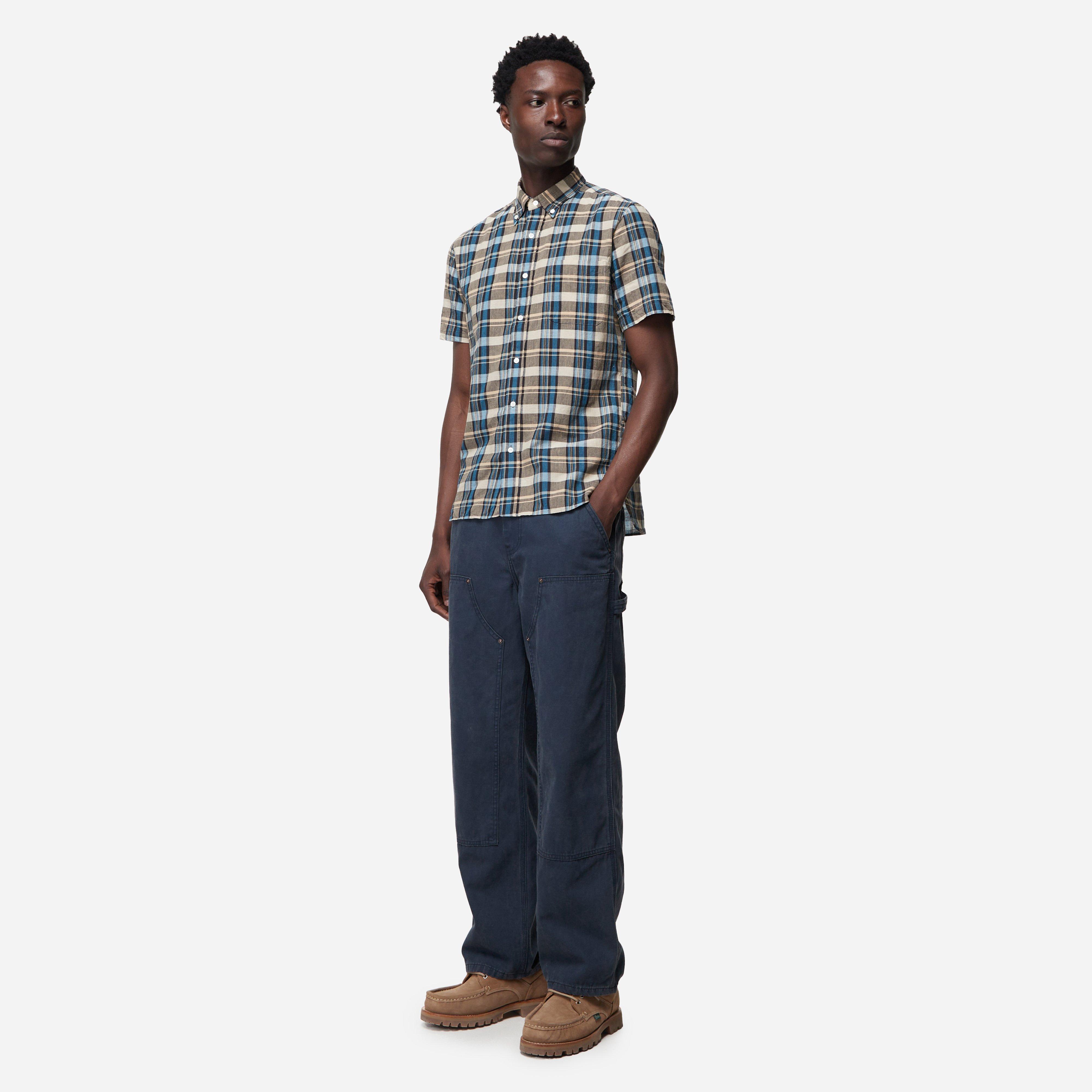Beams Plus Button Down Madras Shirt