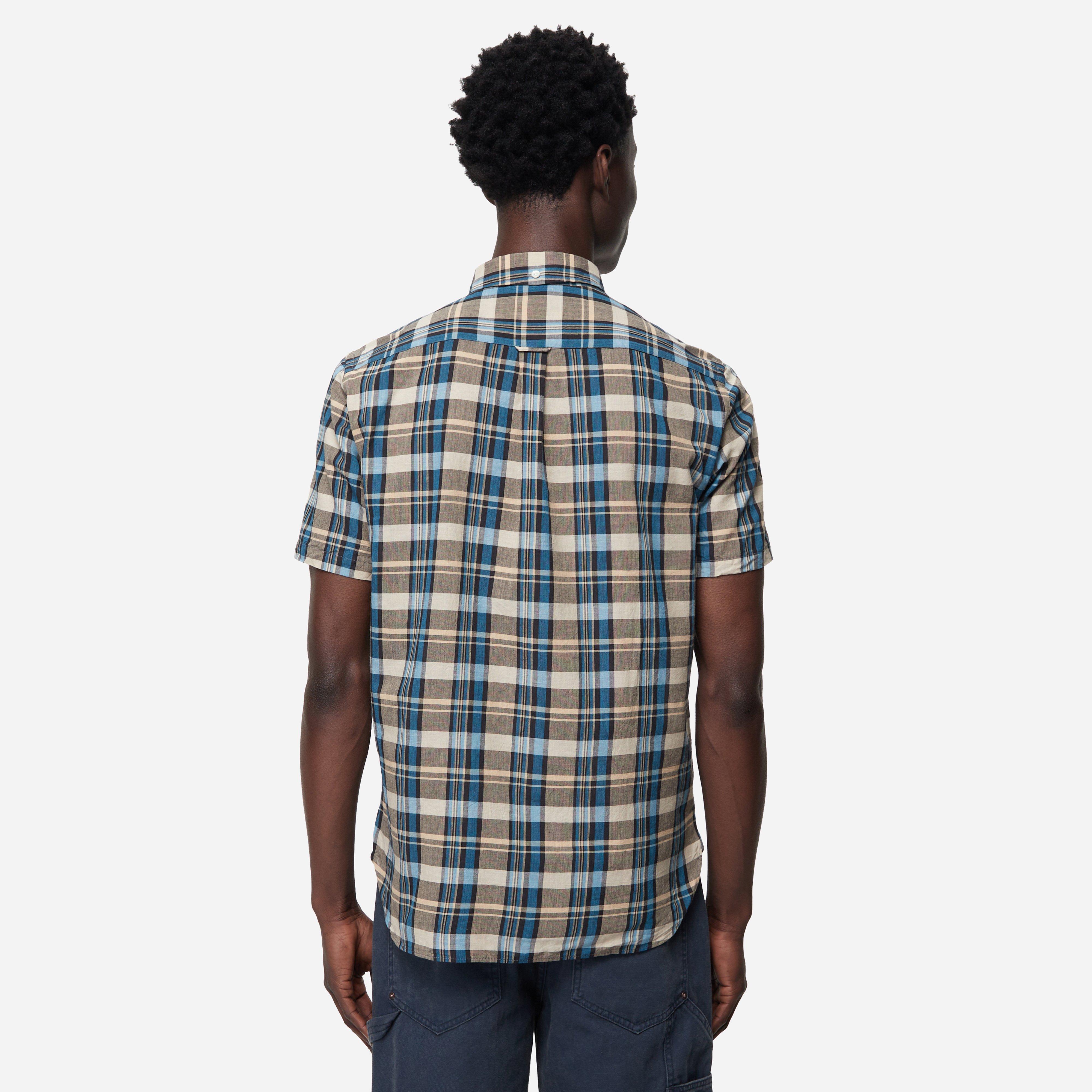 Beams Plus Button Down Madras Shirt