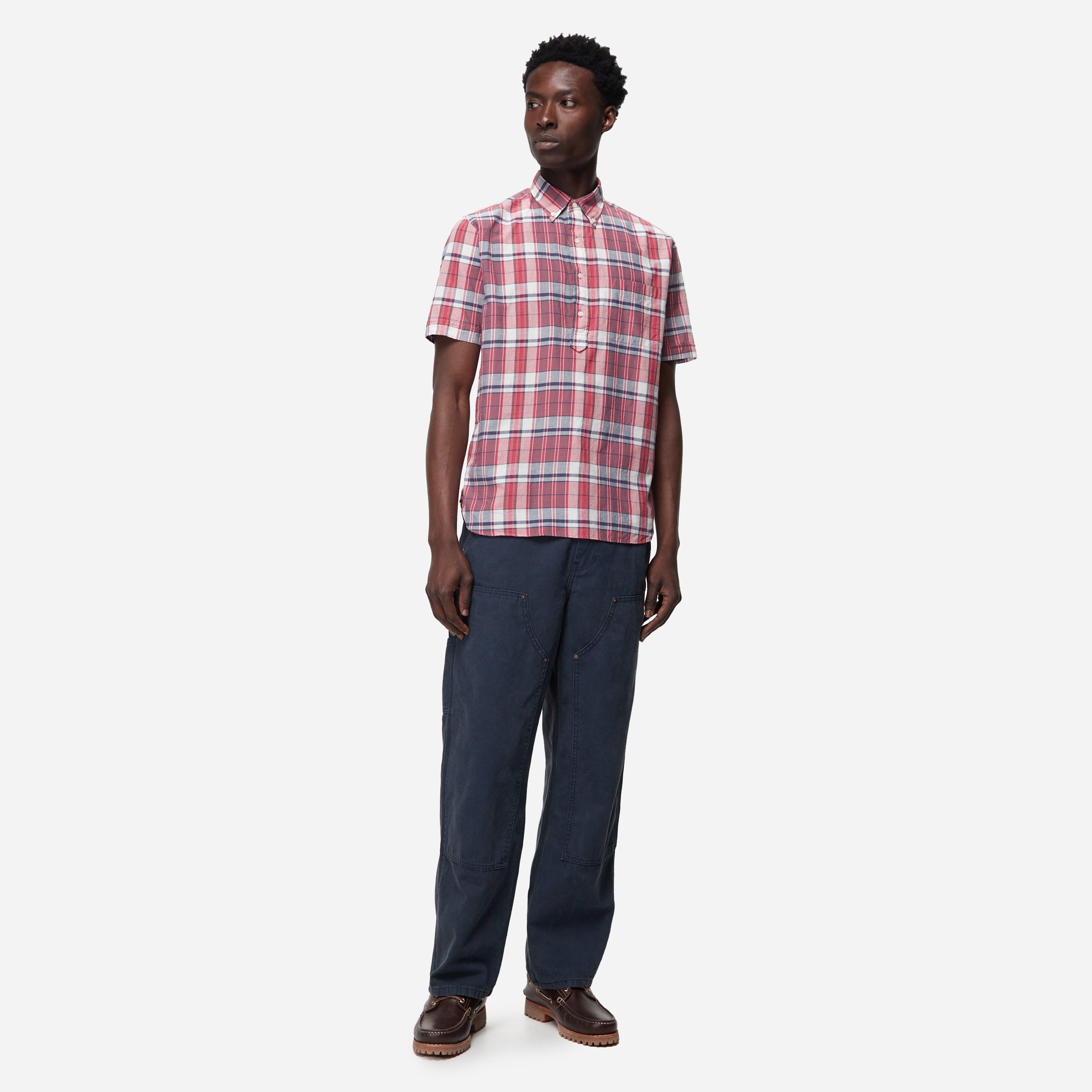 Beams Plus Button Down Madras Shirt