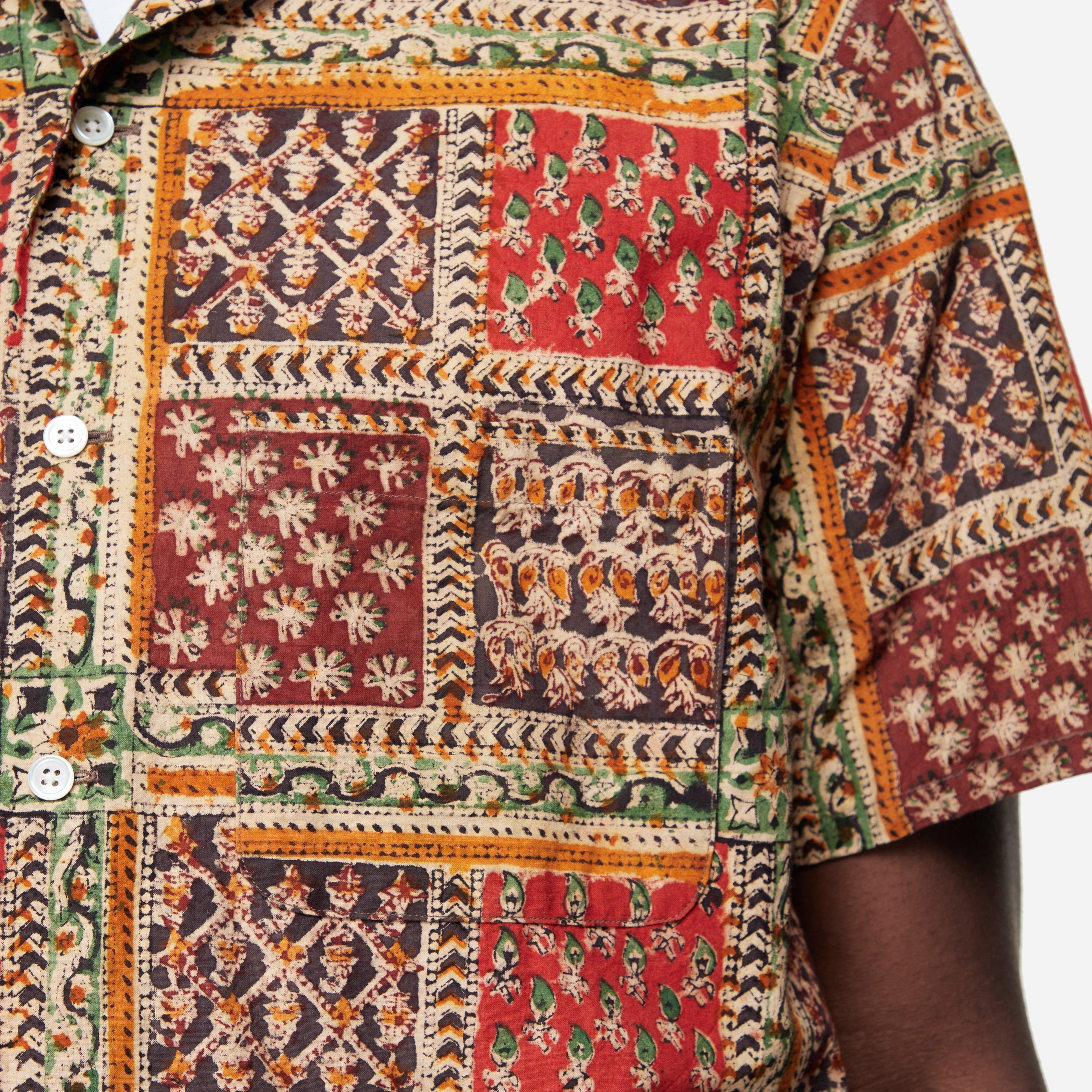 Beams Plus Open Collar Palm Shirt