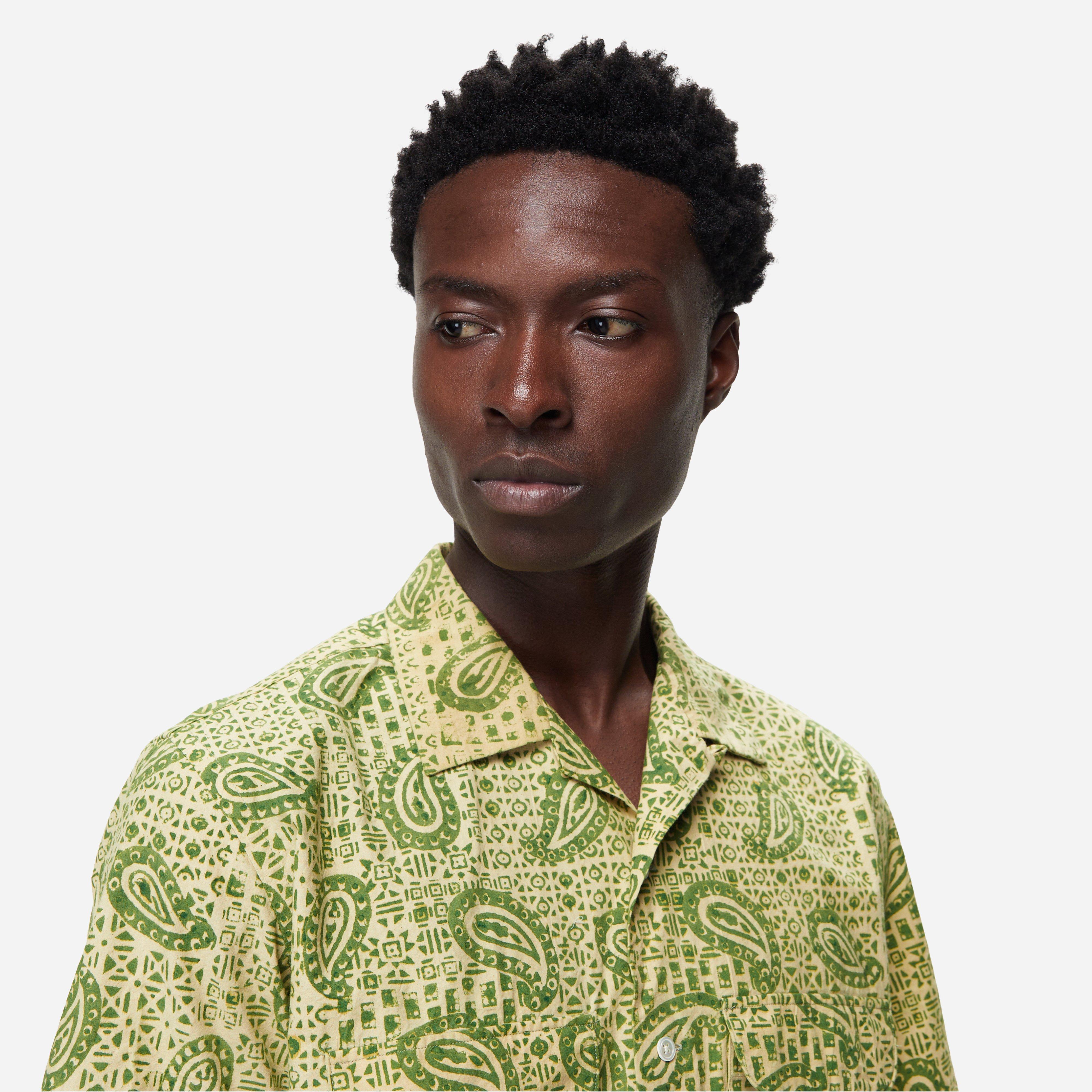 Beams Plus Open Collar Shirt