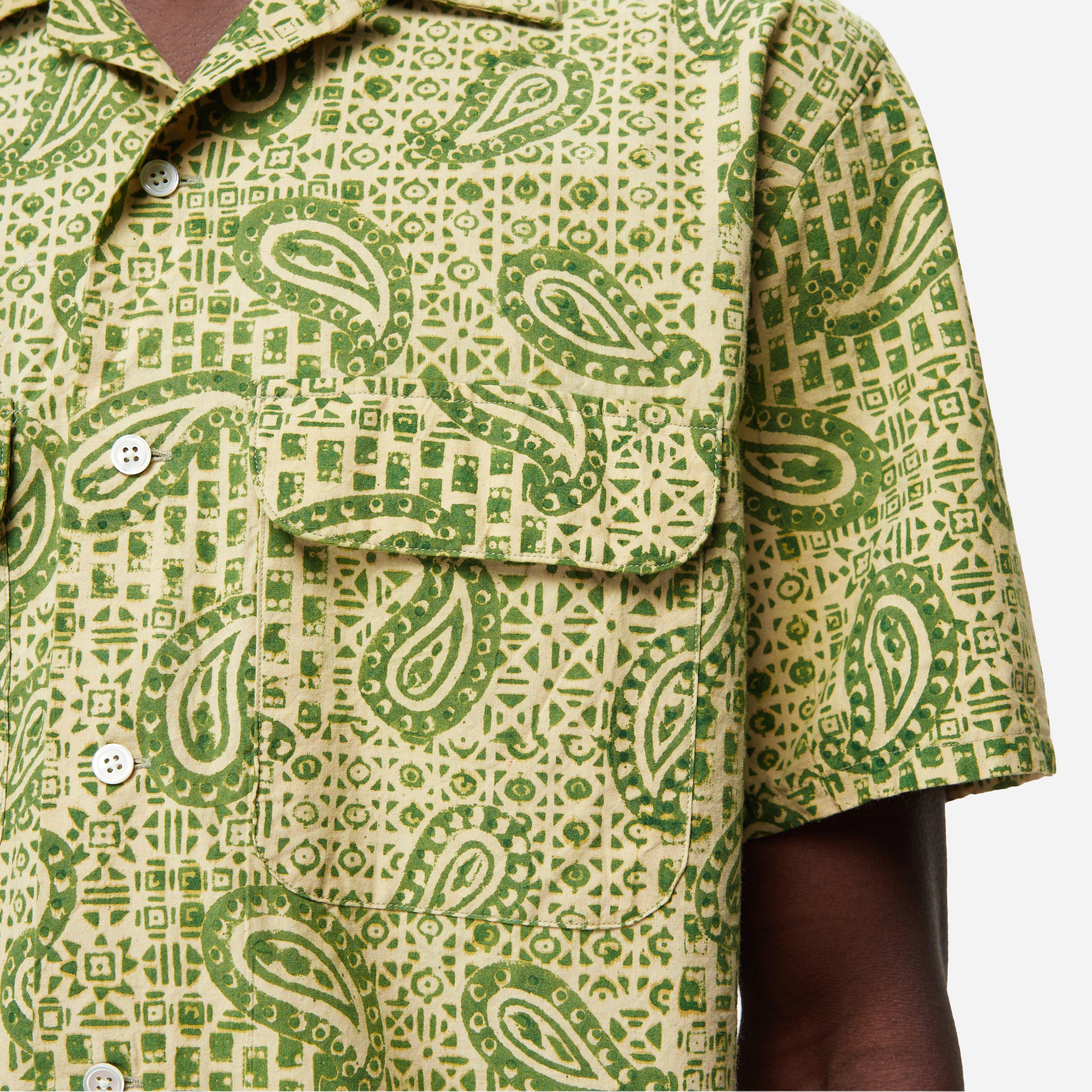 Beams Plus Open Collar Shirt