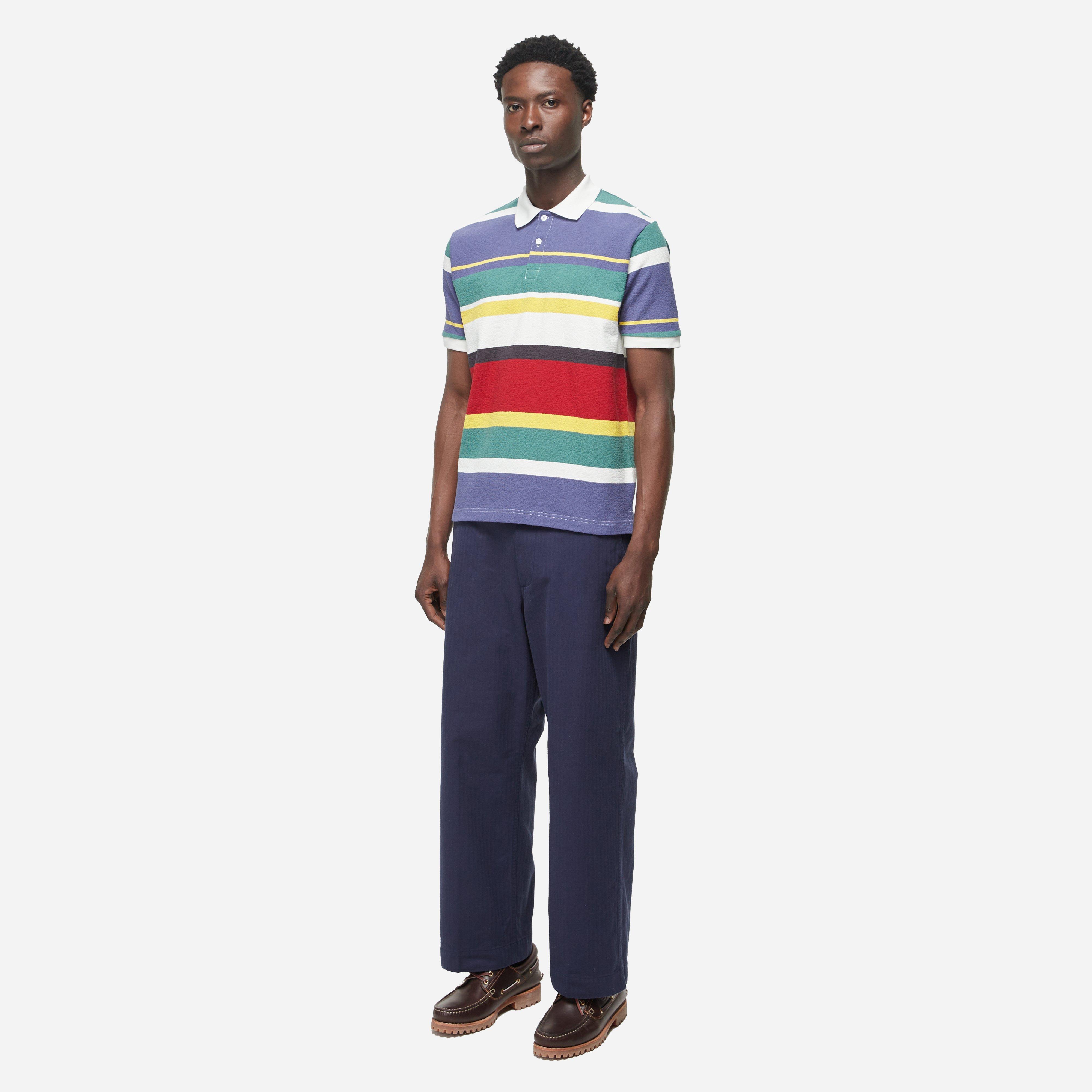 Beams Plus Inlay Stripe Polo