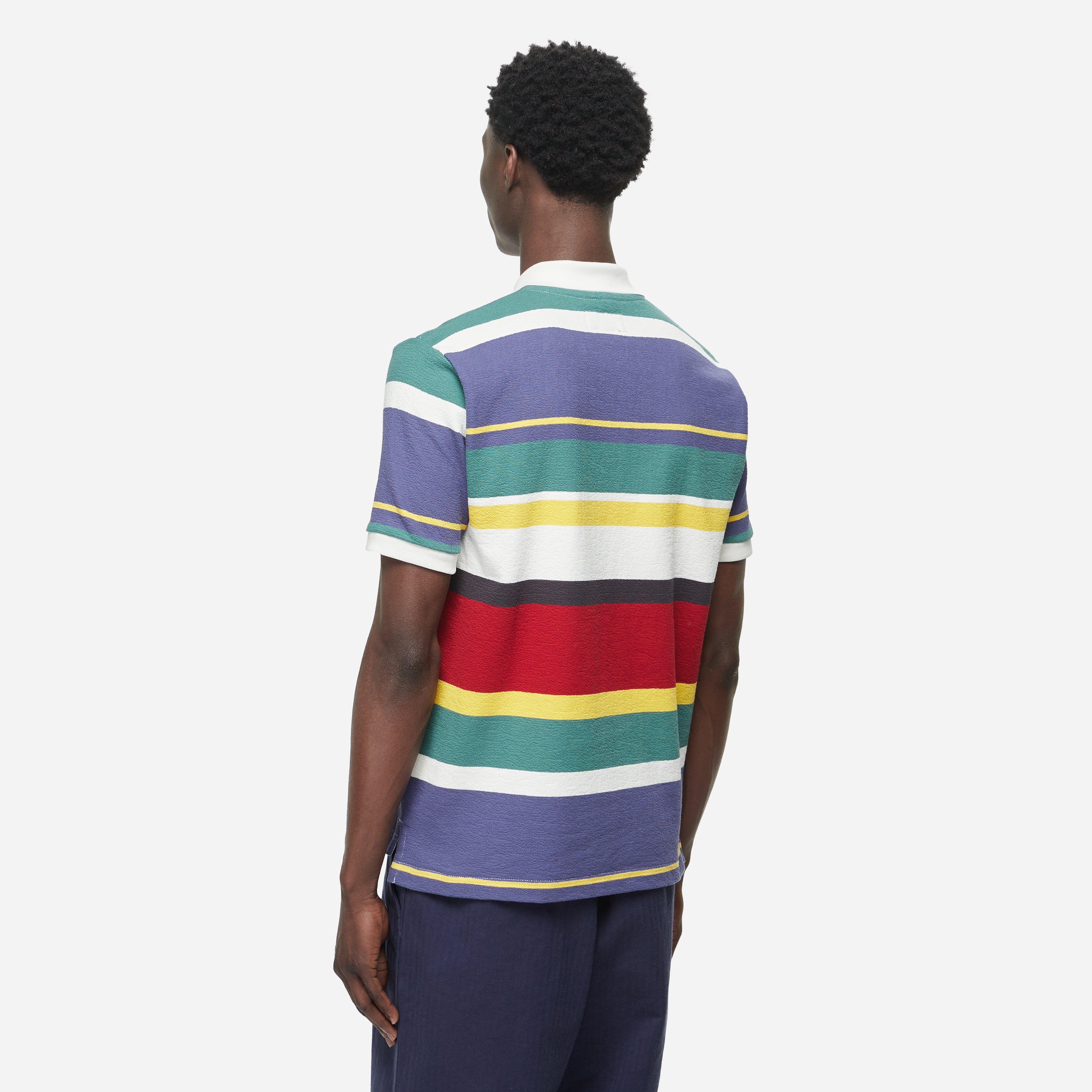 Beams Plus Inlay Stripe Polo