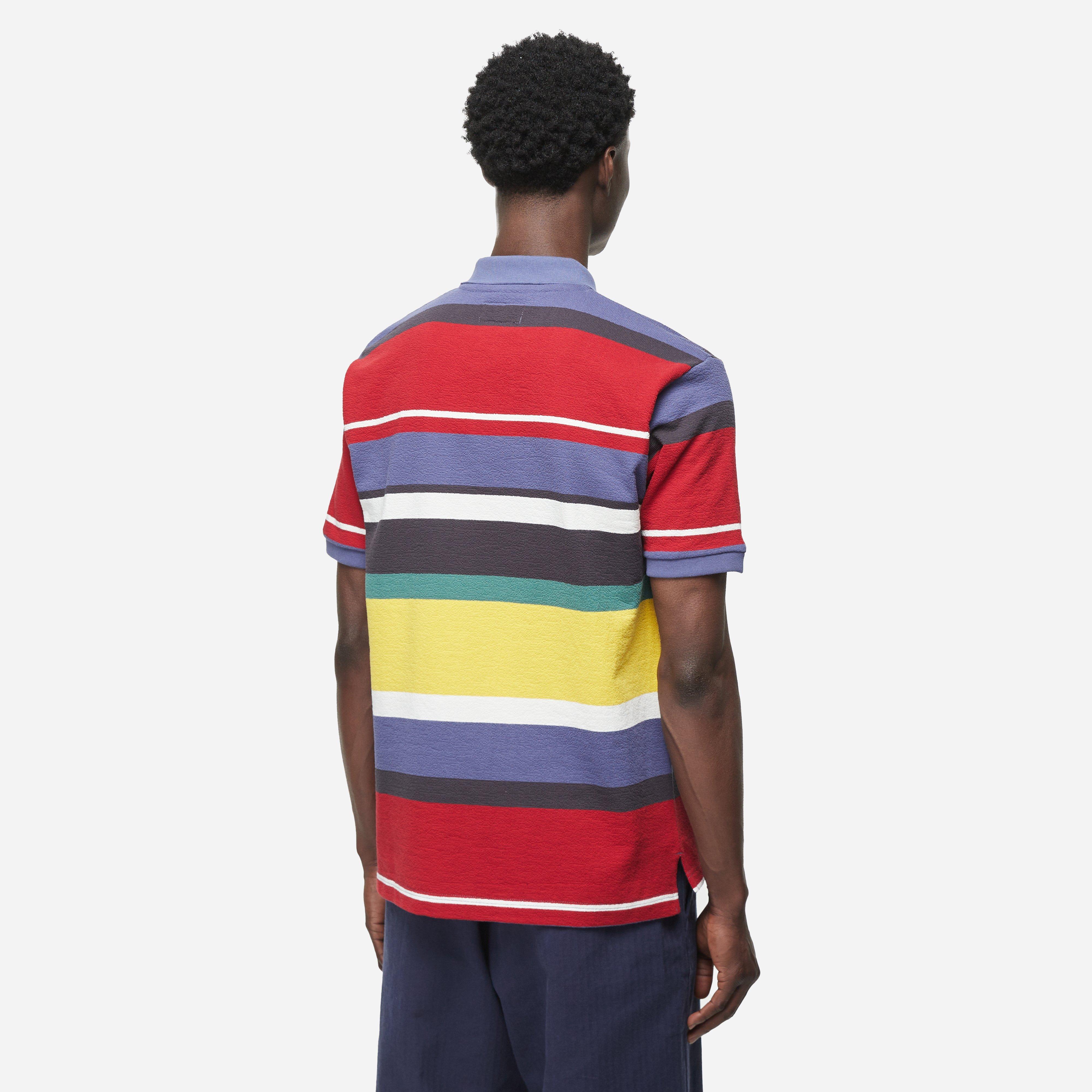 Beams Plus Inlay Stripe Polo