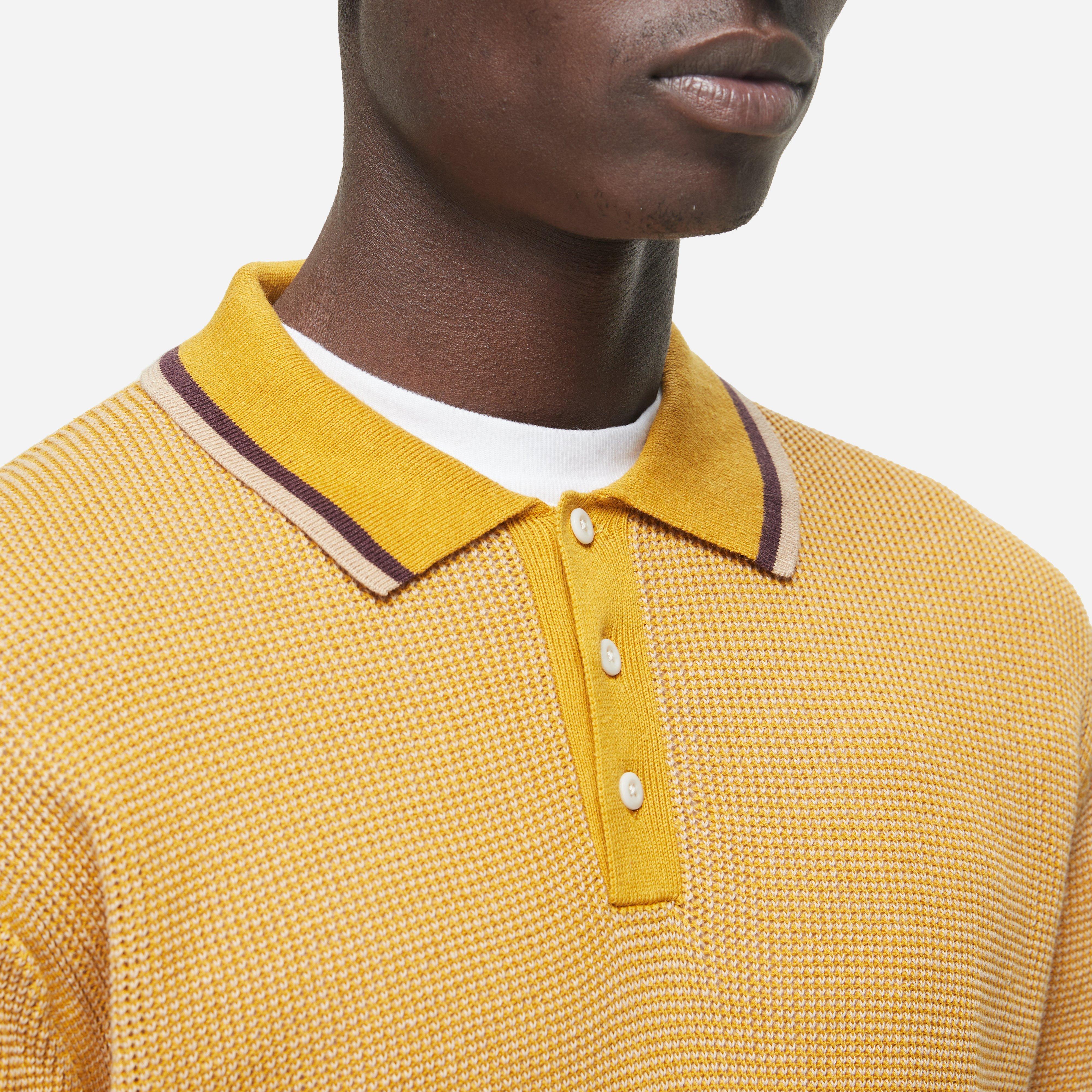 Beams Plus Slap Knit Polo