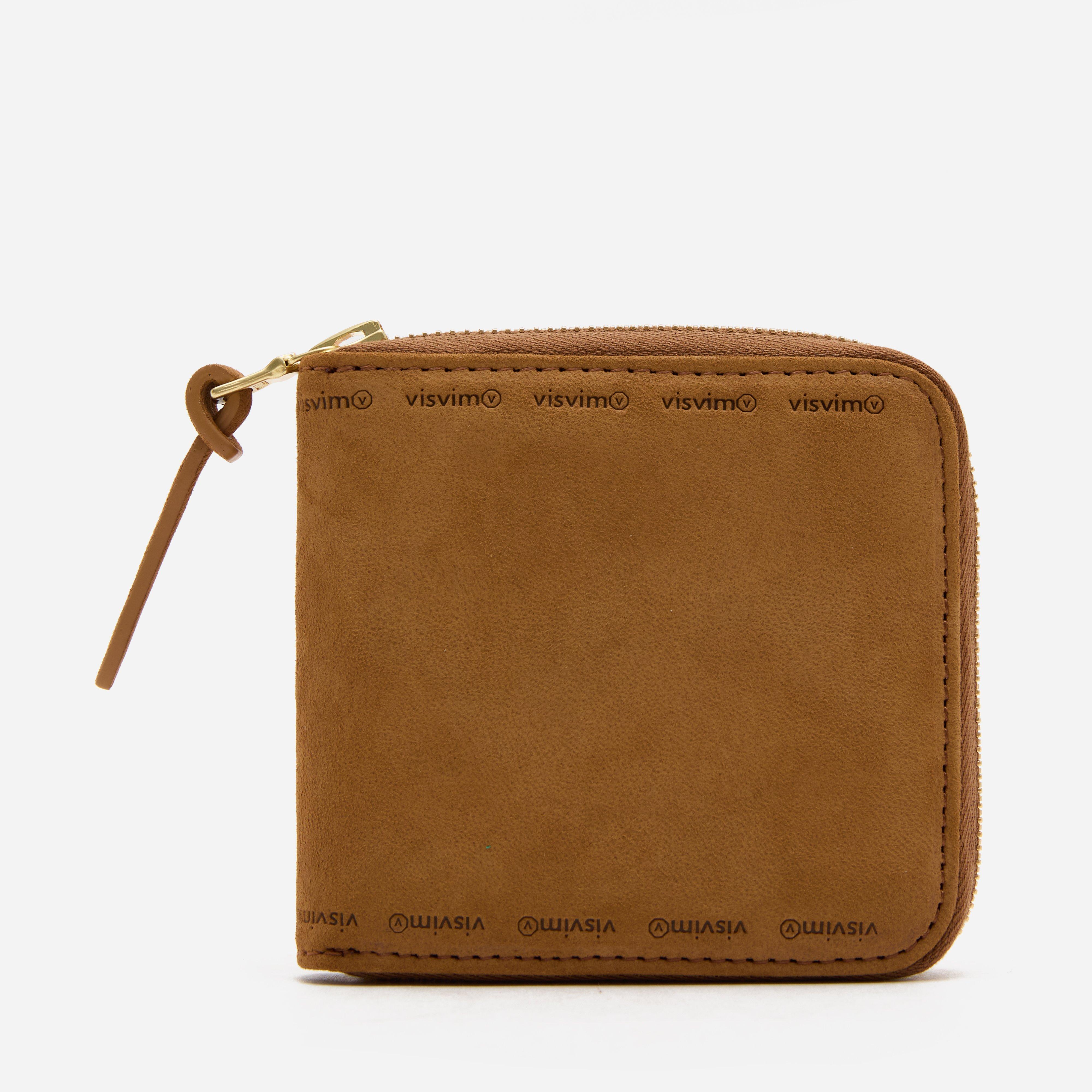 Brown Visvim Suede Bifold Wallet | HIP